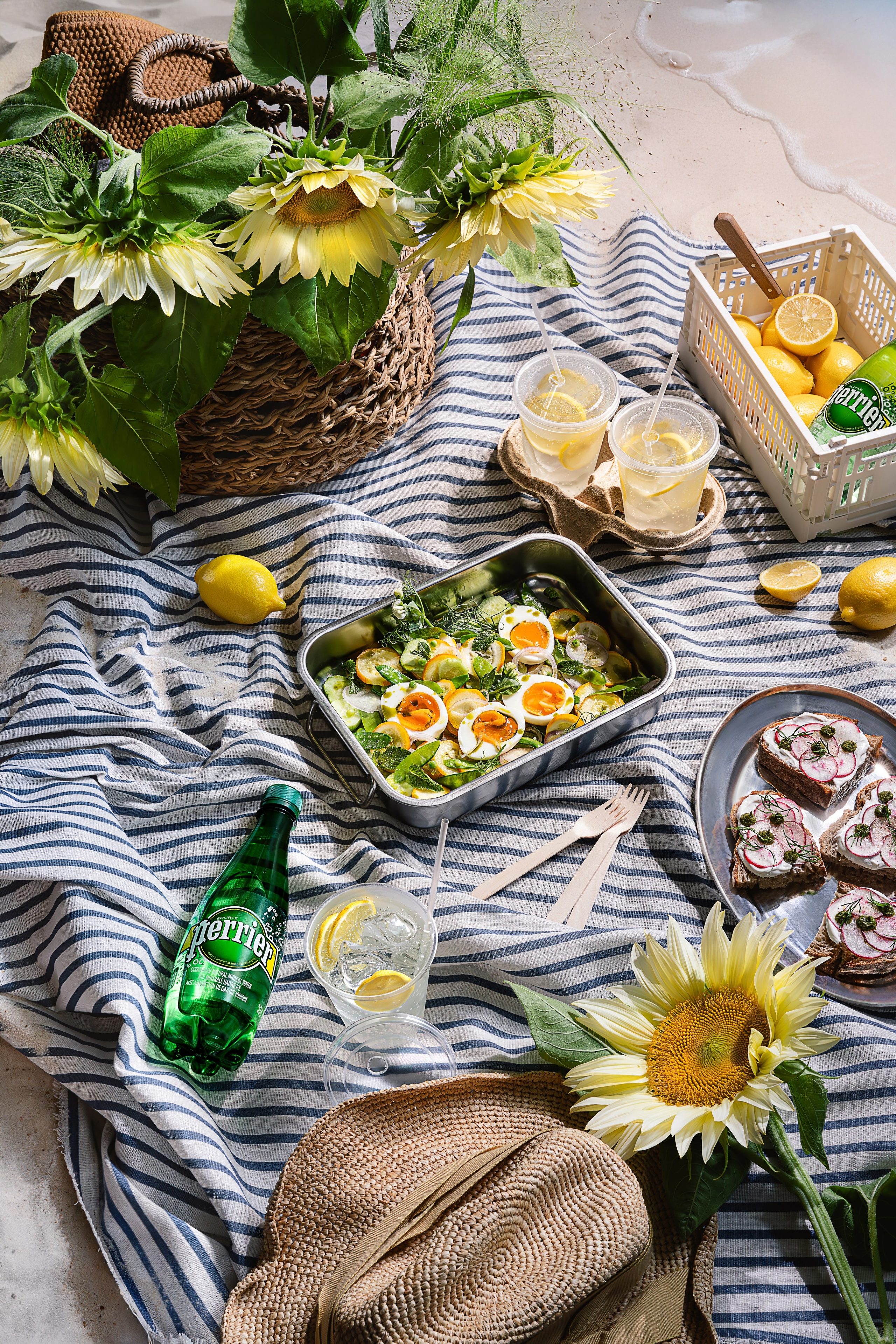 Lemon Picnic. Foodie Stories (гастрономические истории) рекламная фуд-фотосъёмка, Москва