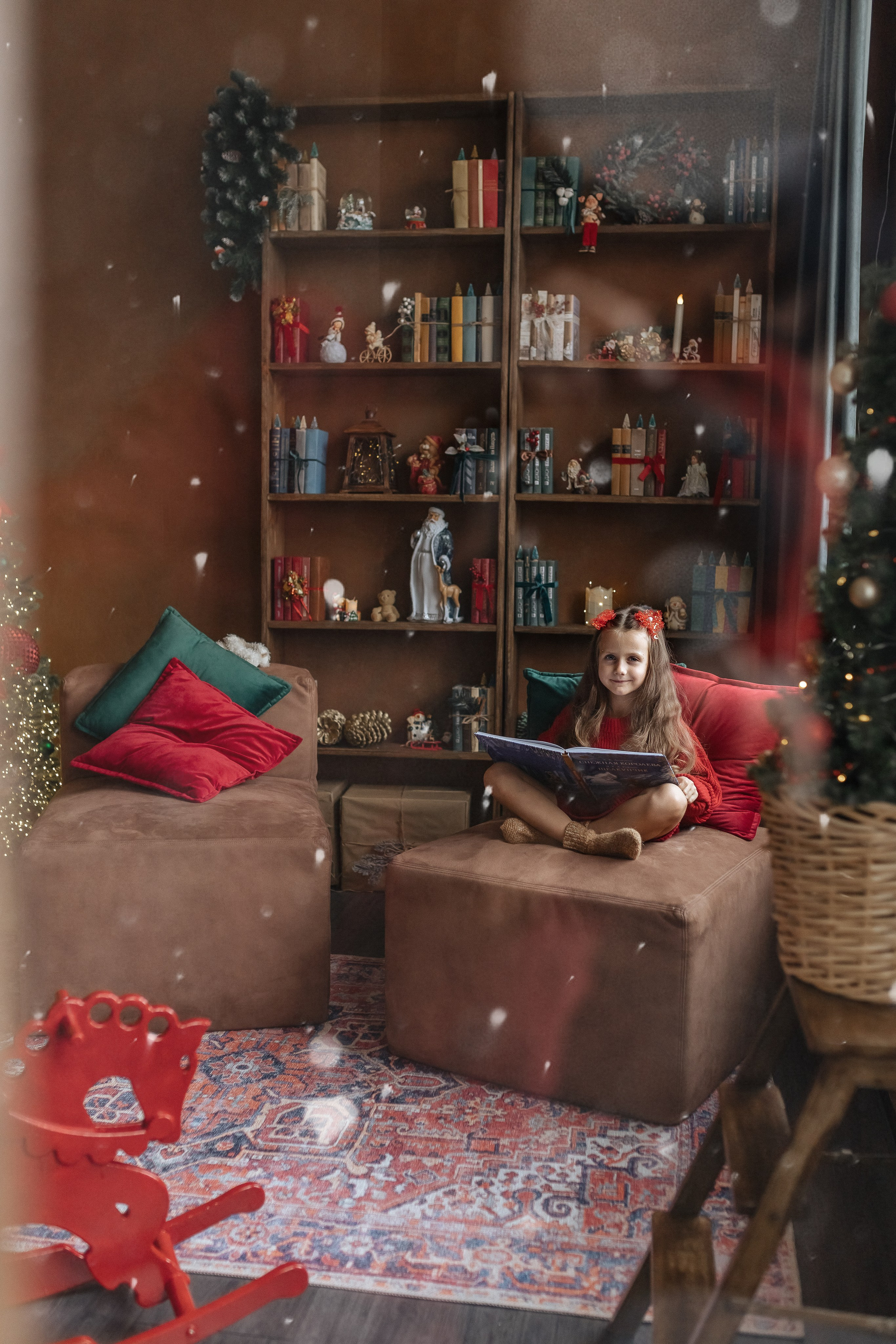 Новогодняя сьемка в студии. Профессиональный фотограф, Москва |Видное Елена Елизарова