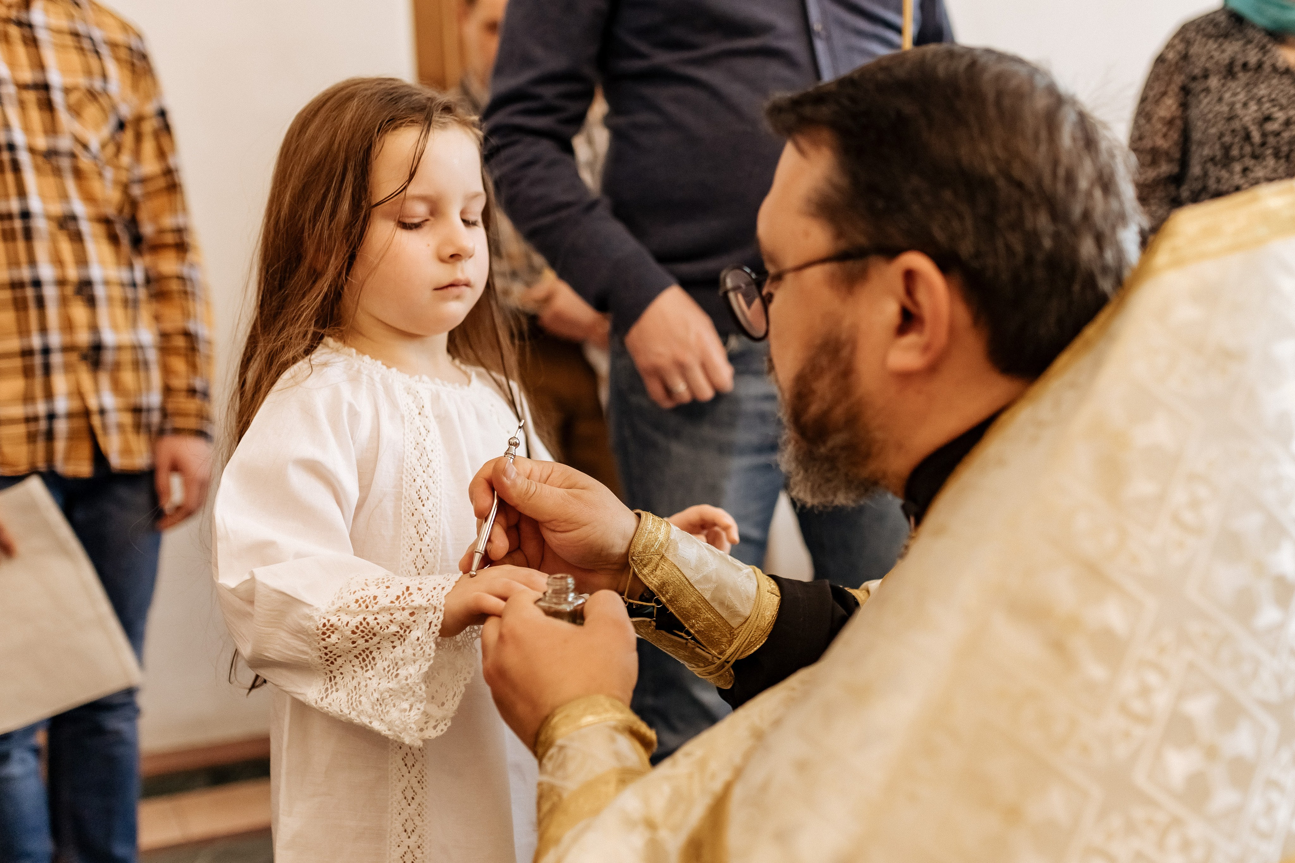Крещение. Церковь иконы Божией Матери Живоносный Источник в Царицыно. Профессиональный фотограф, Москва |Видное Елена Елизарова