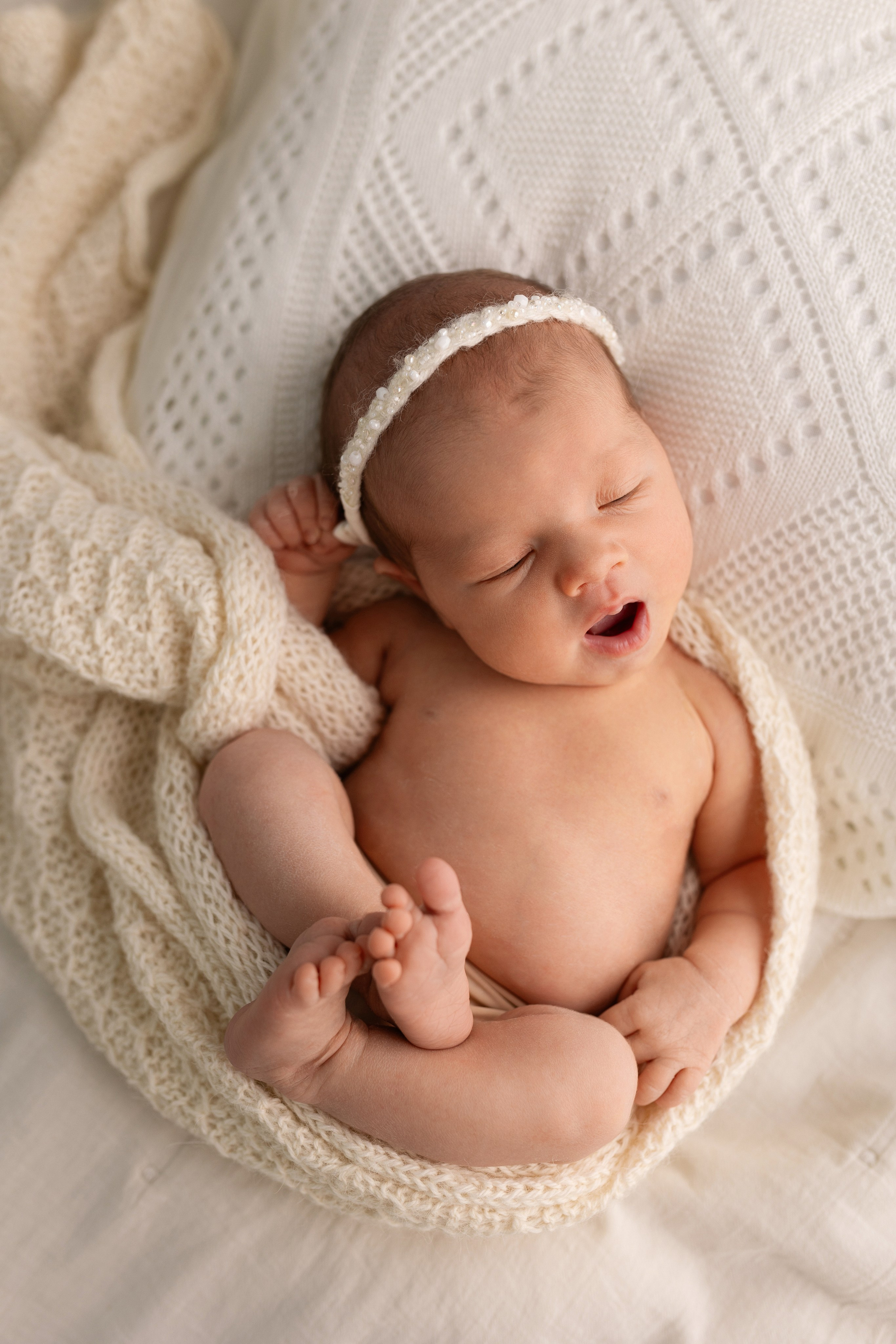 Оливия. Лилия Алтухова — фотограф новорожденных в Москве и области