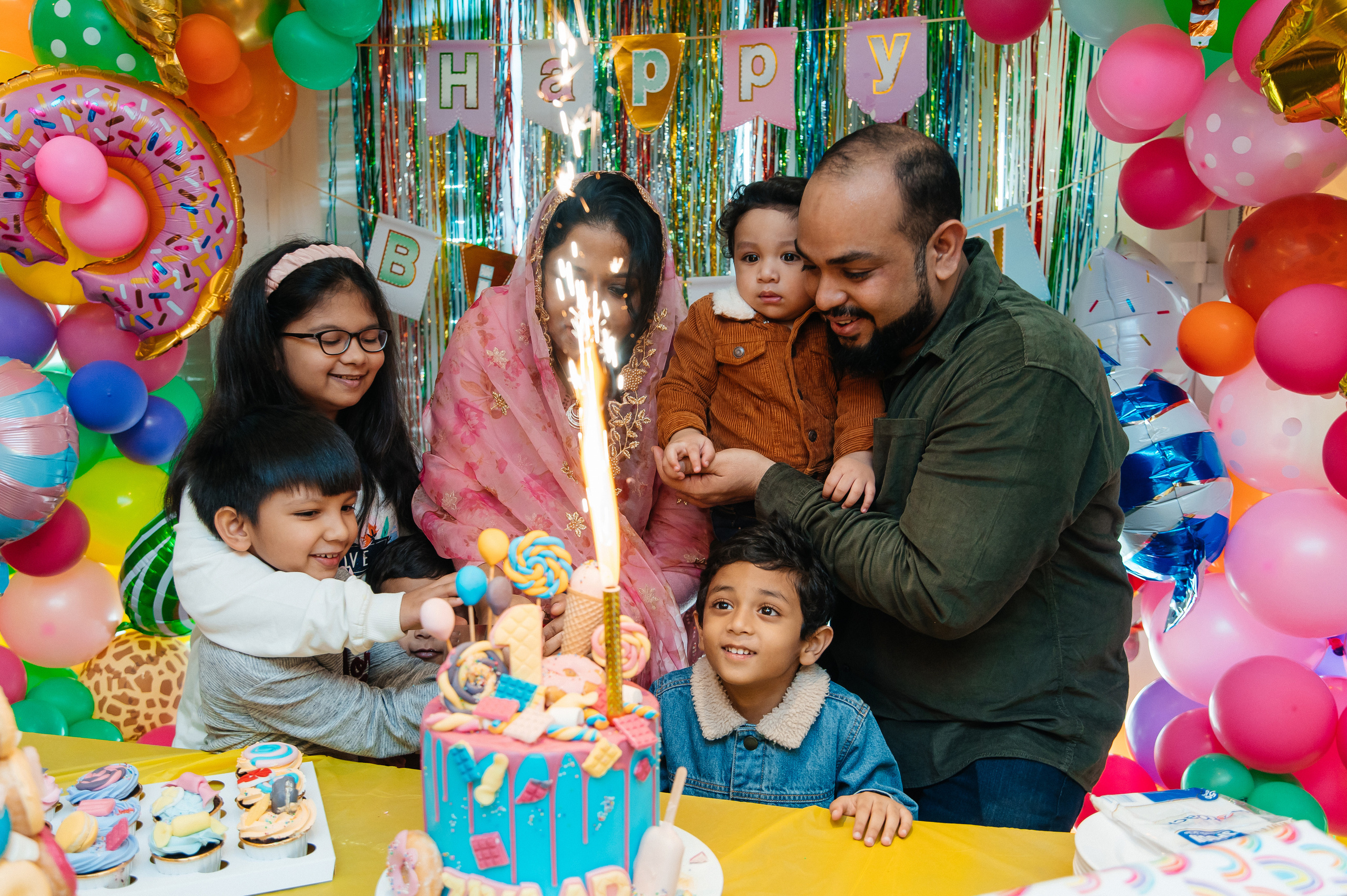First Birthday in Dubai. Wedding and family photographer in Dubai Vasilii Albul