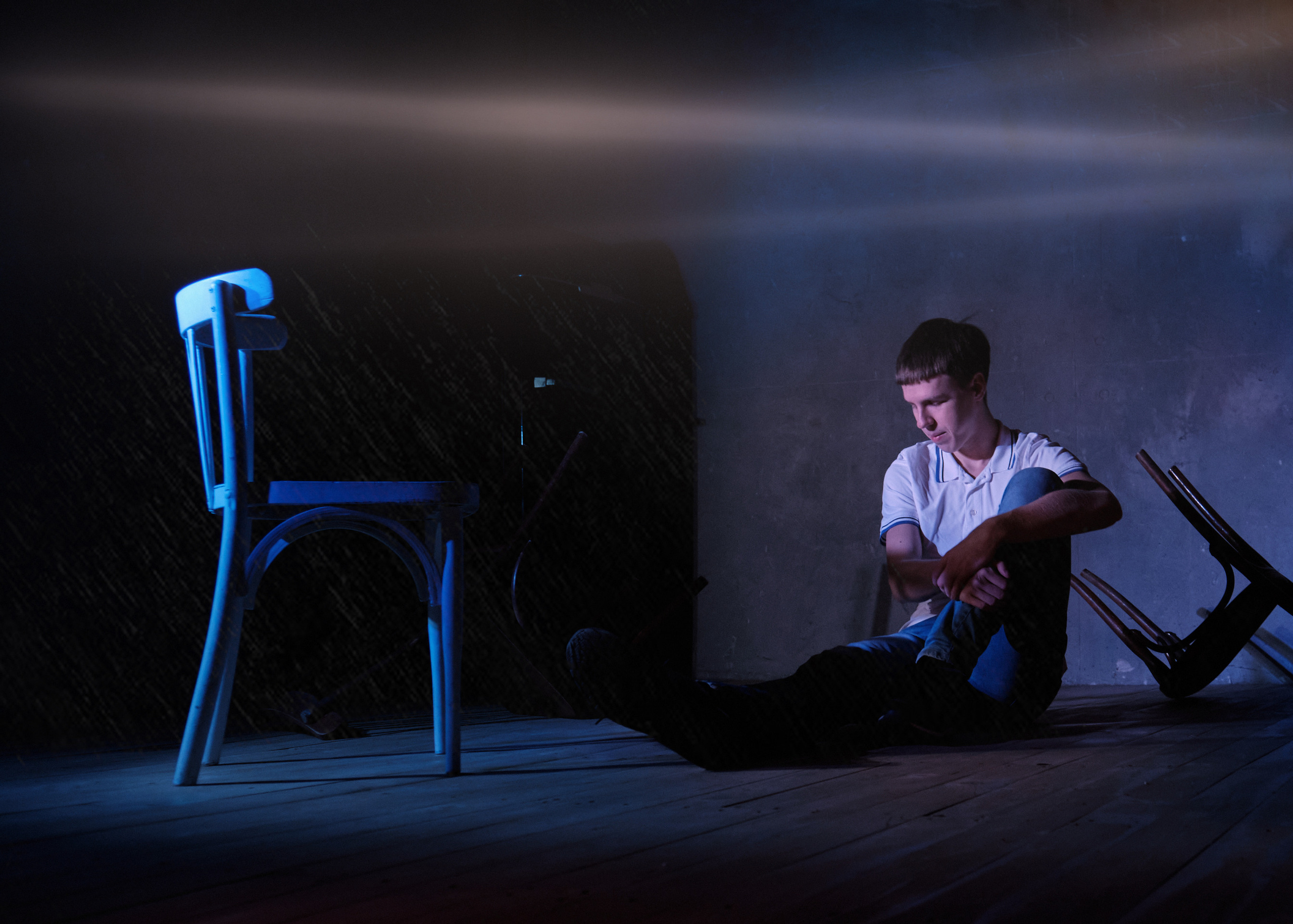 Фотосессия парня в студии. Самара