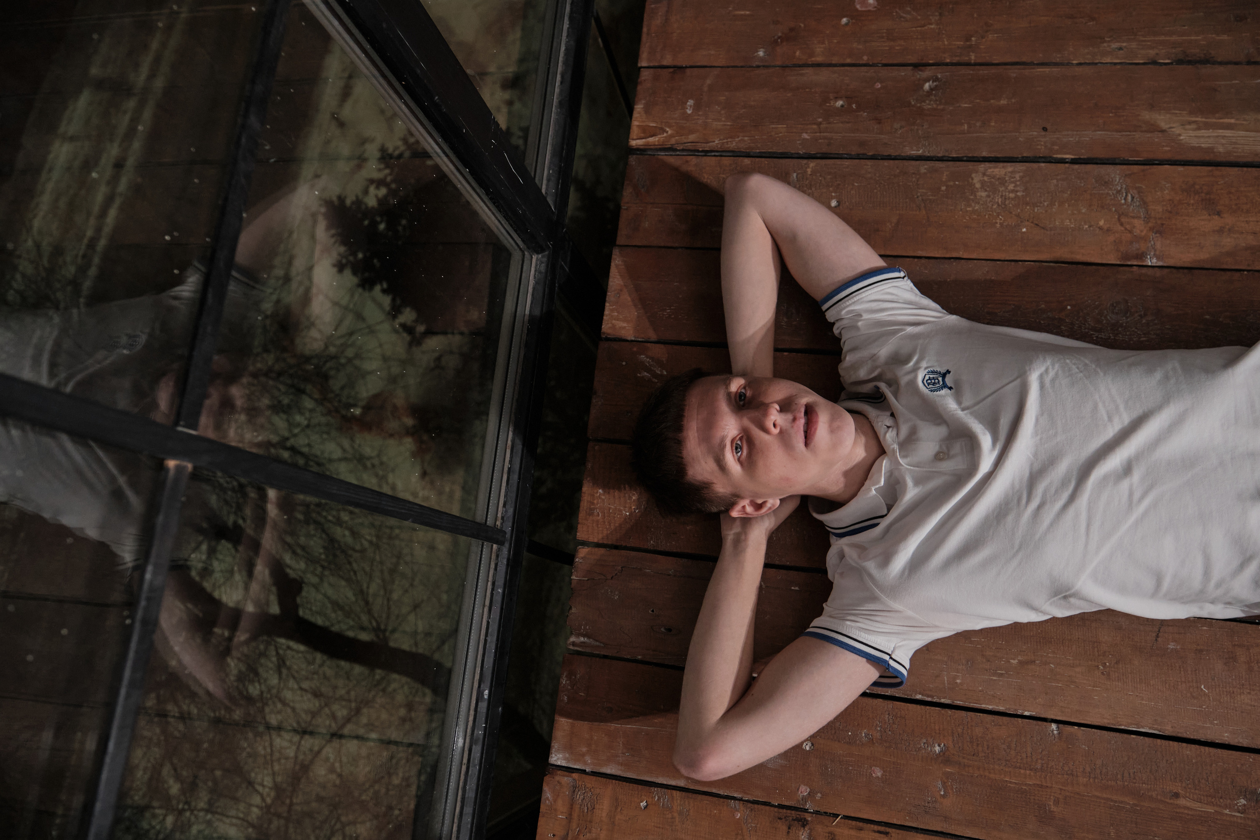 Фотосессия парня в студии. Самара