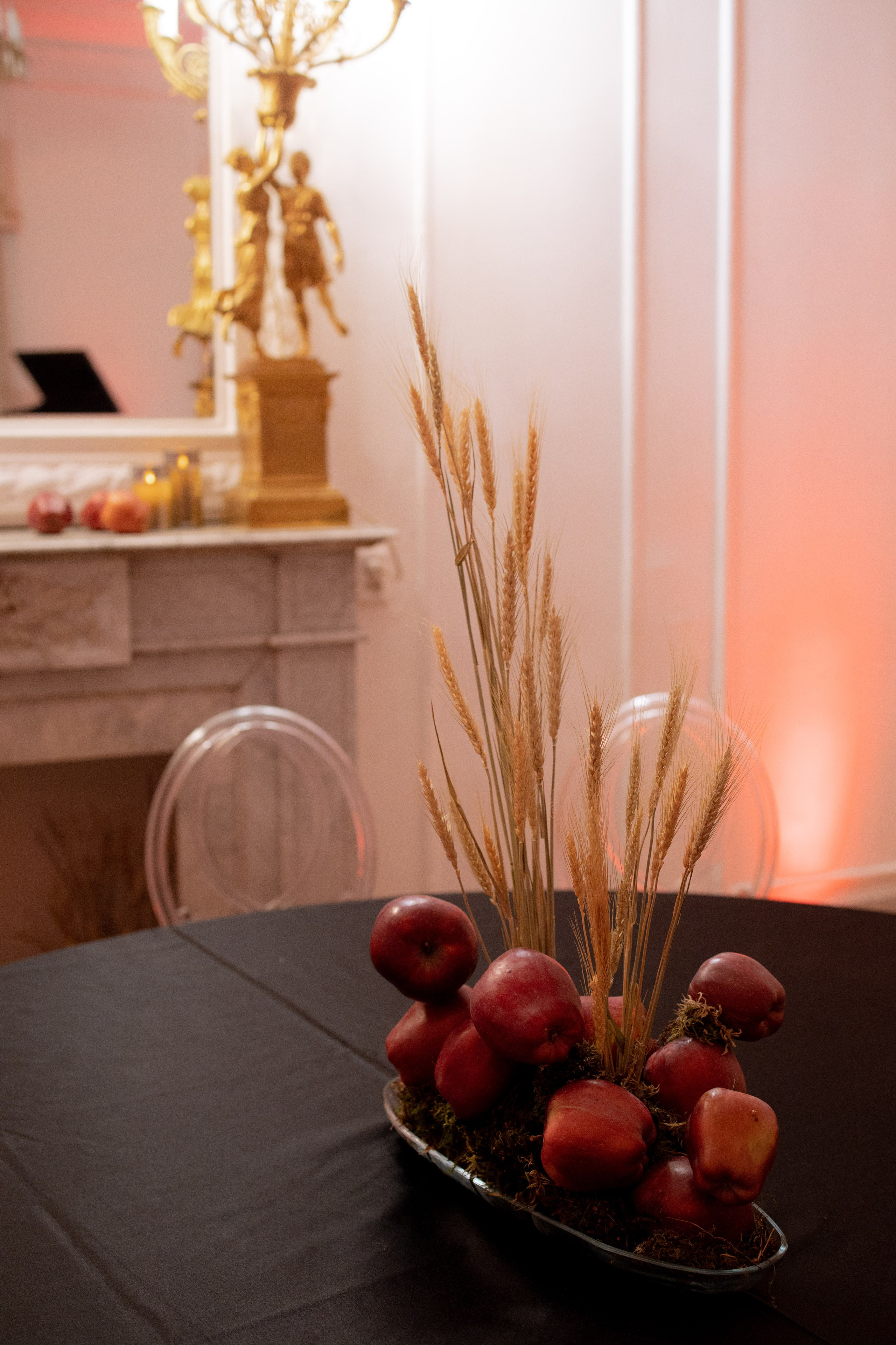 Новогодний корпоратив в фольклорном стиле. Особняк Лемана. Оформление свадеб, декор свадеб Вера Маркова, Москва