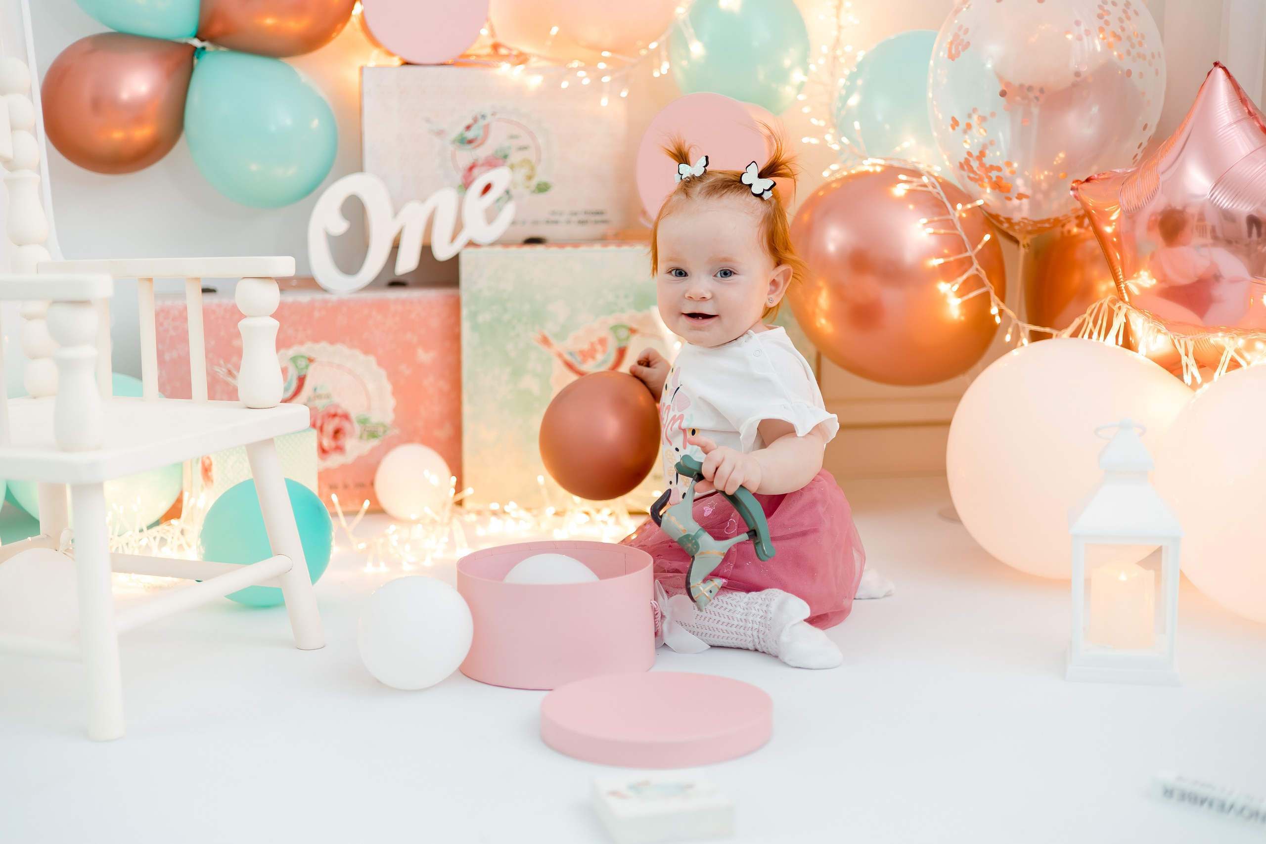 Ксения, 1 годик. Семейный и детский фотограф в Железногорске Саламахо Ольга