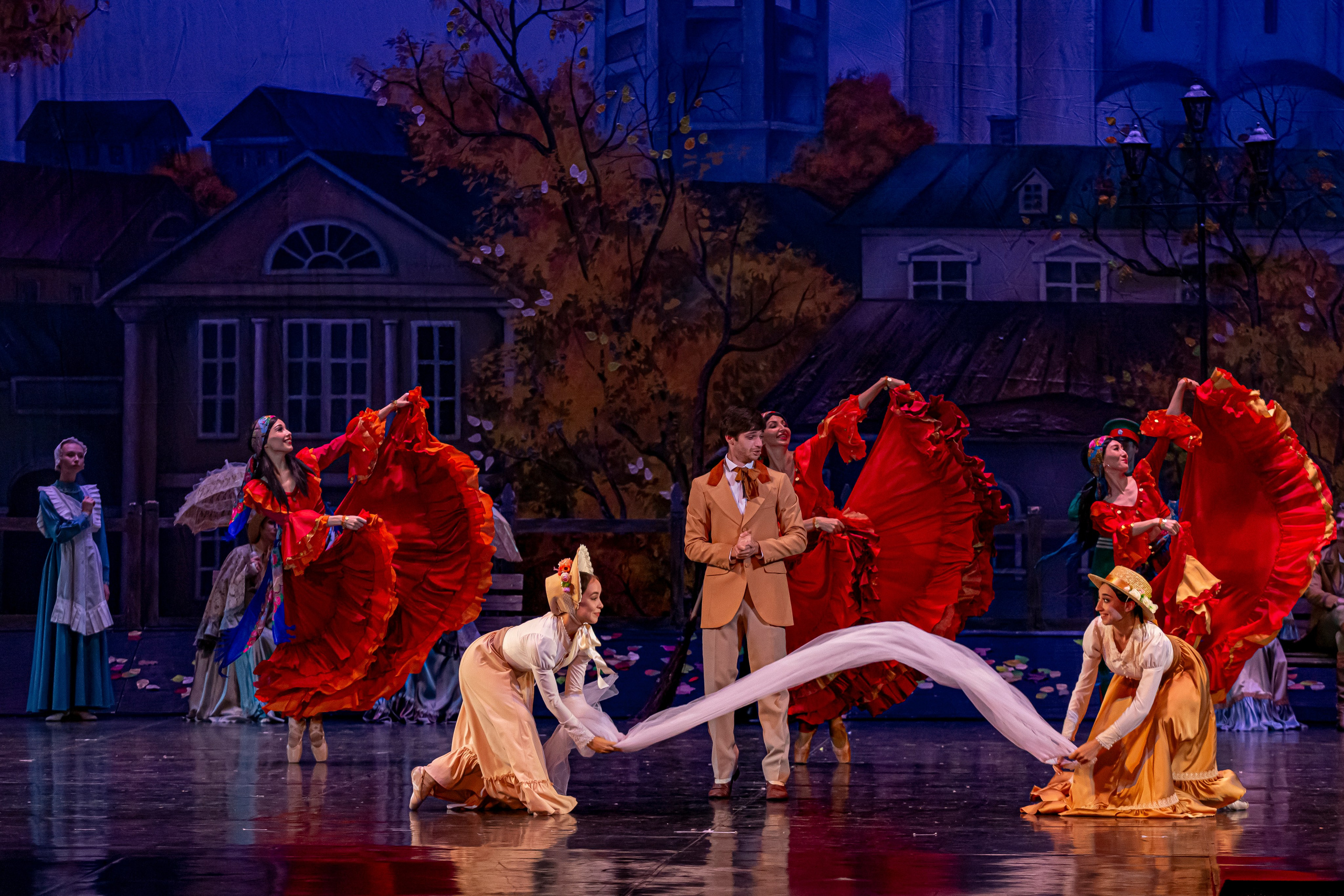 Анюта — спектакль — премьера на сцене Зимнего театра Марийского театра оперы и балета. Фотограф в Сочи Юрий Шептаев