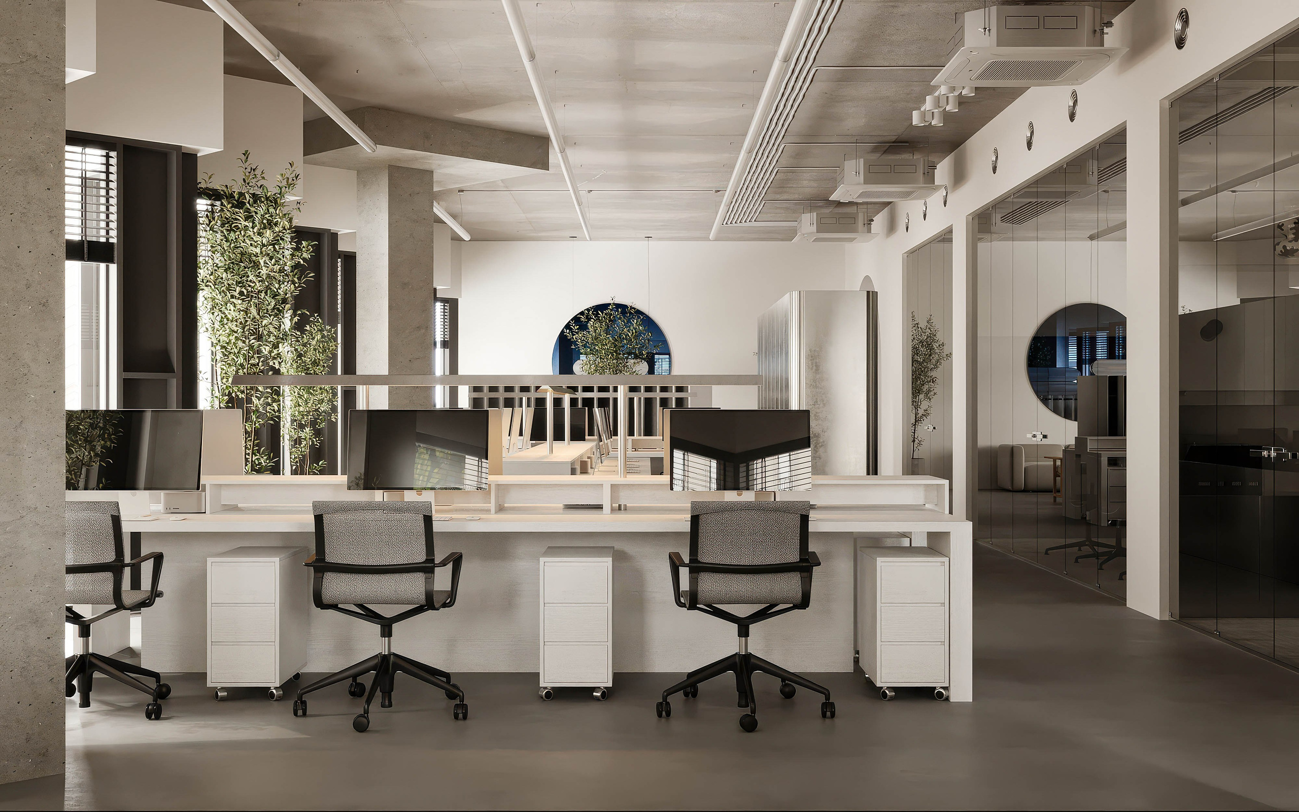 Офис 211/ Дизайнер: NAMU BURO. Студия интерьерной визуализации tmshkn.vis