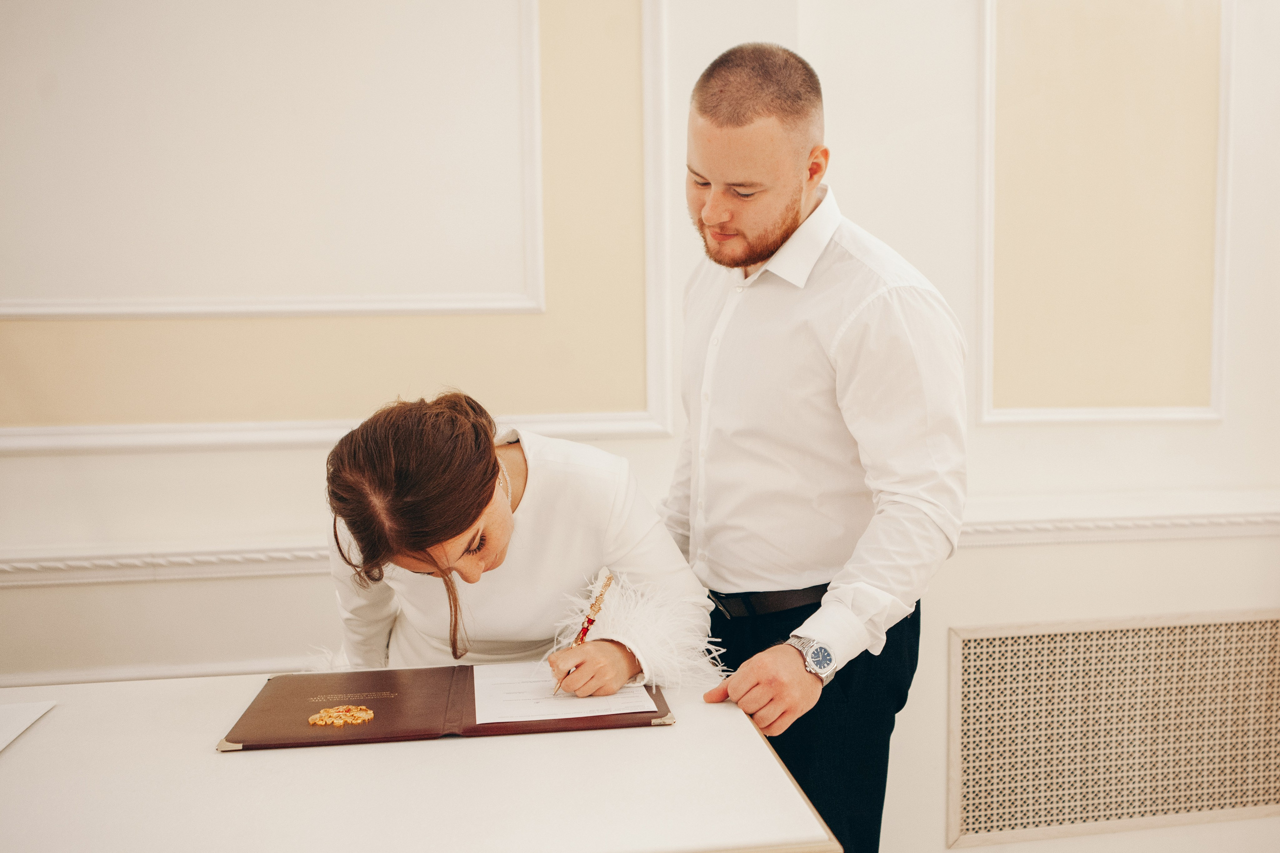 Роспись в ЗАГСе г Королёв. Фотограф Ольга Ефремова