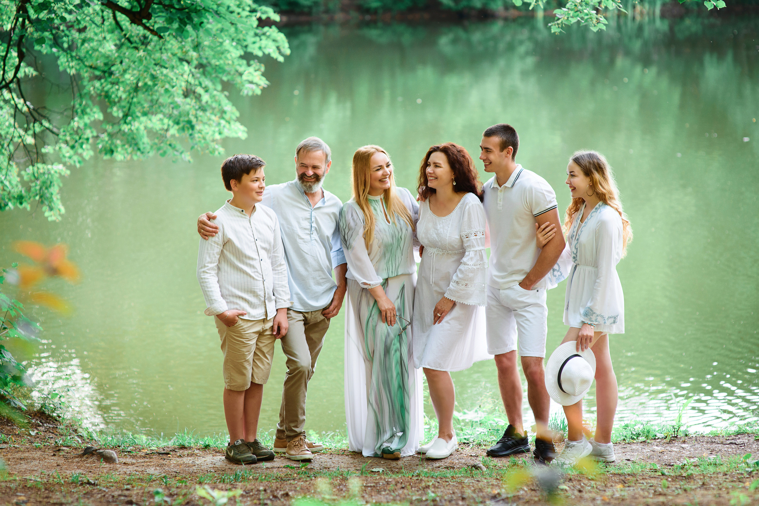 Фотосъемка большой семьи. Семейный и женский фотограф Красноярск Екатерина Пусенкова