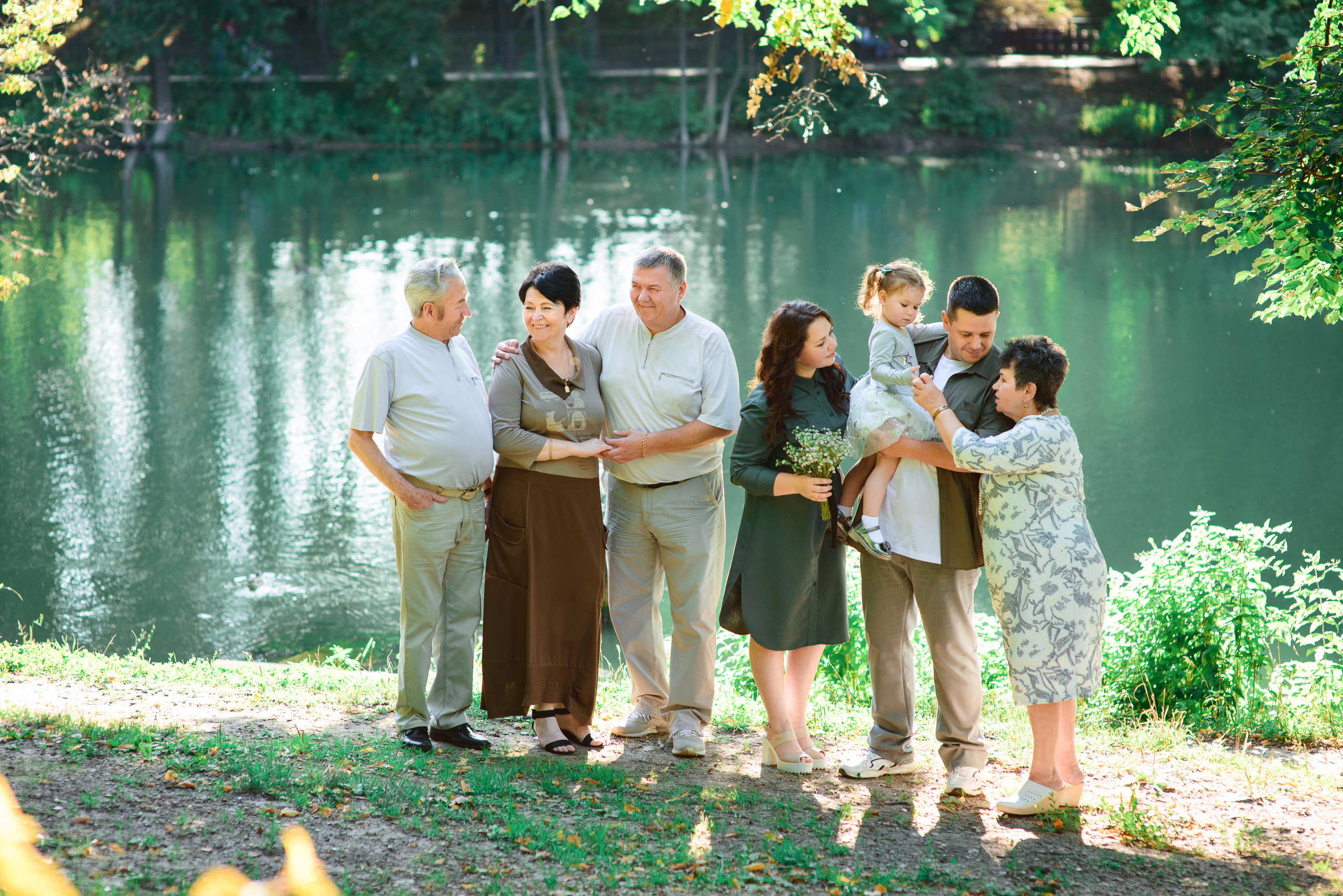 Фотосъемка большой семьи. Семейный и женский фотограф Красноярск Екатерина Пусенкова