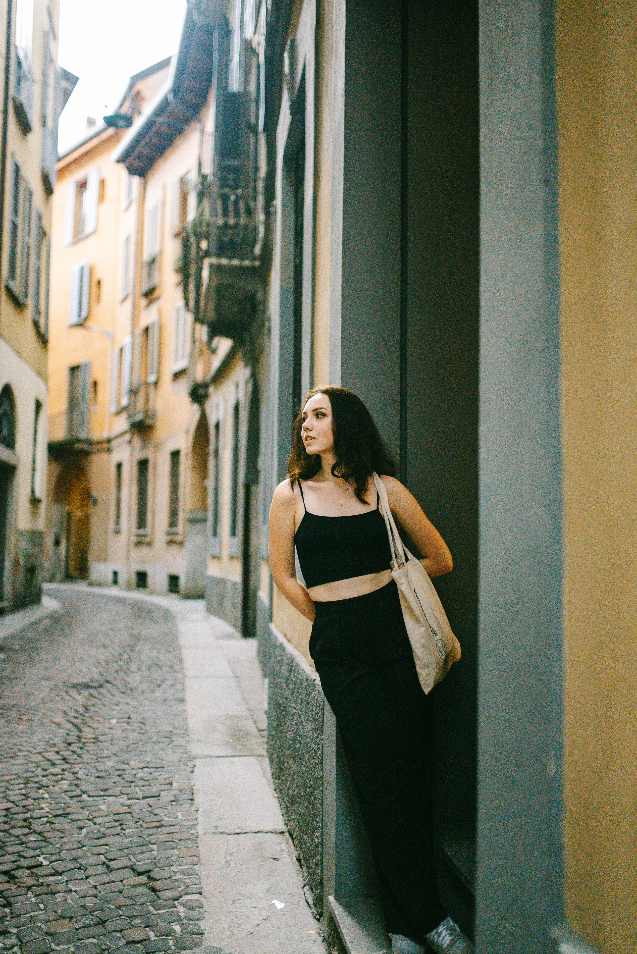 Darya in Milano. Photographer Vasilisa König