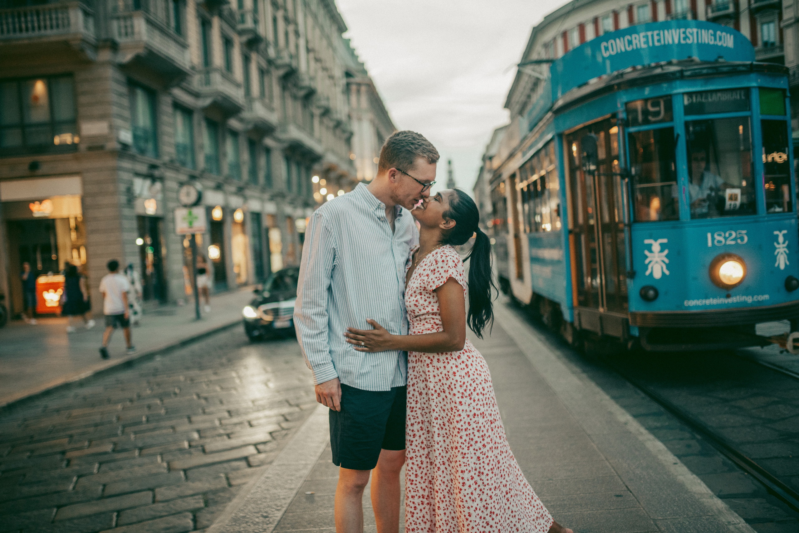 Proposal in Milano. Василиса Кёниг