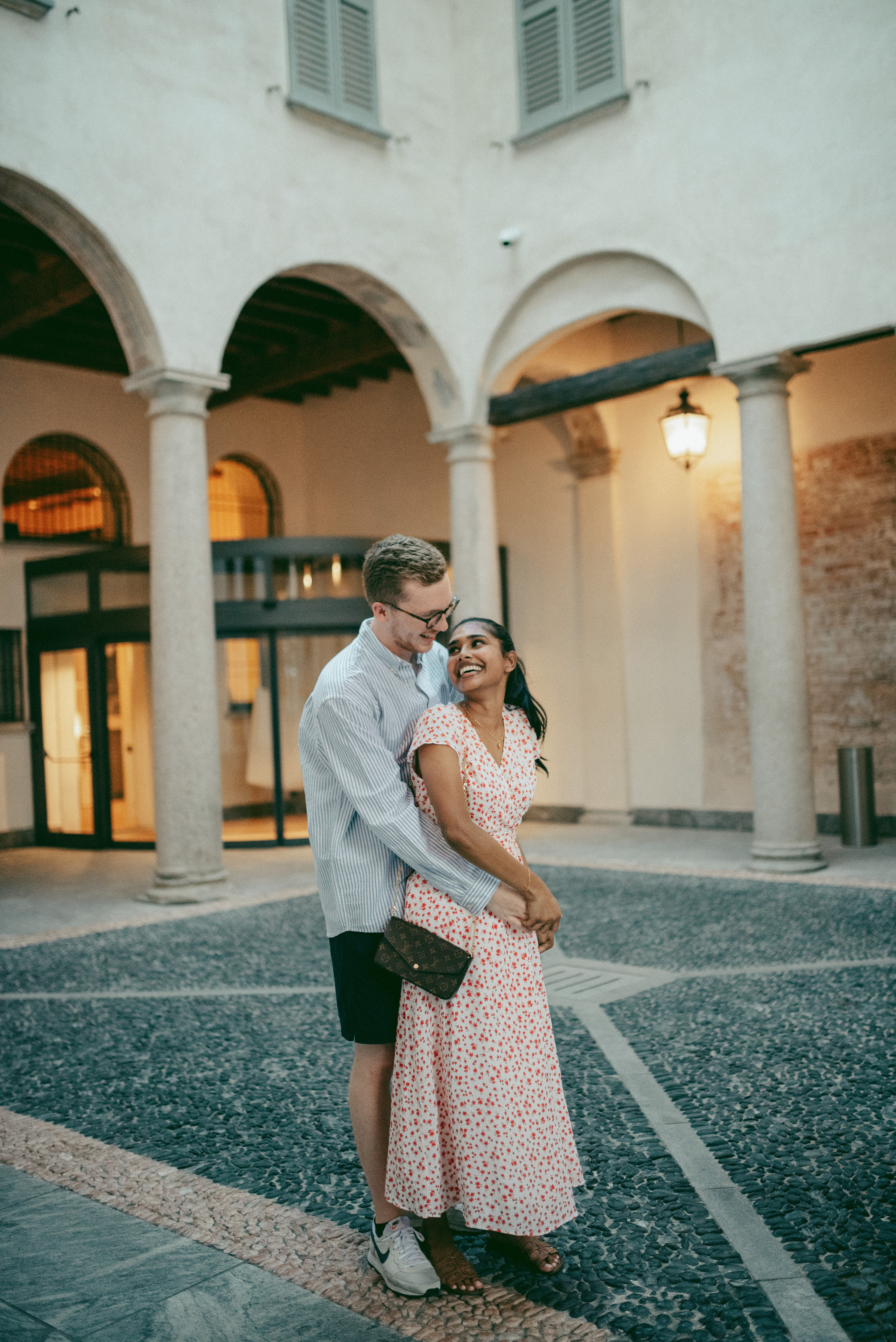 Proposal in Milano. Василиса Кёниг