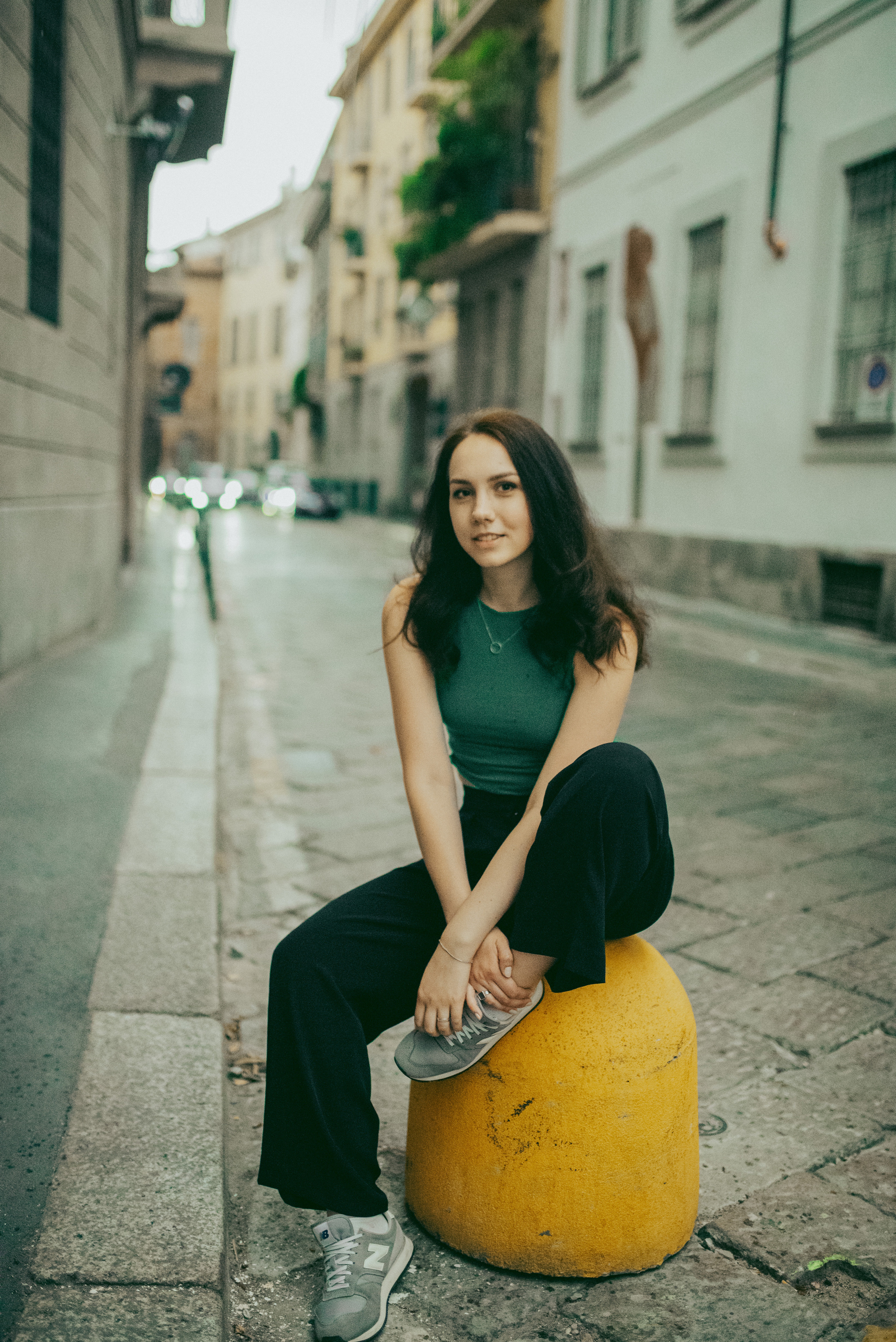 Darya in Milano. Photographer Vasilisa König