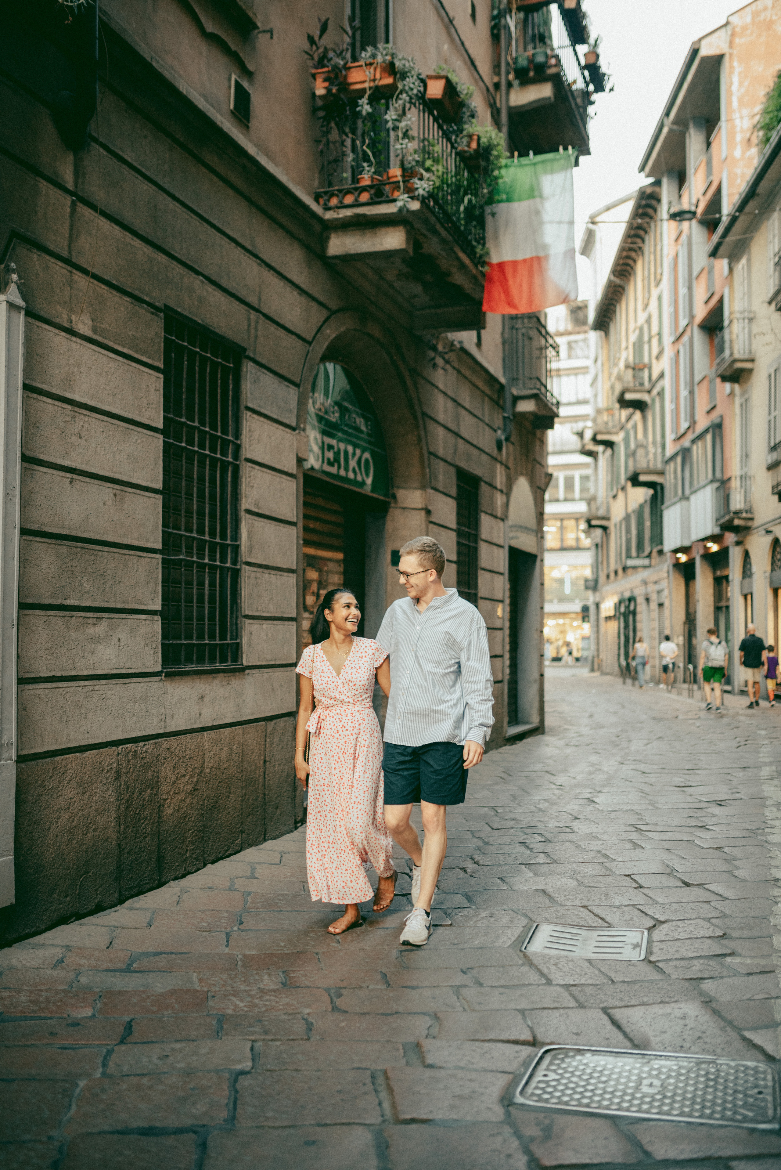 Proposal in Milano. Василиса Кёниг