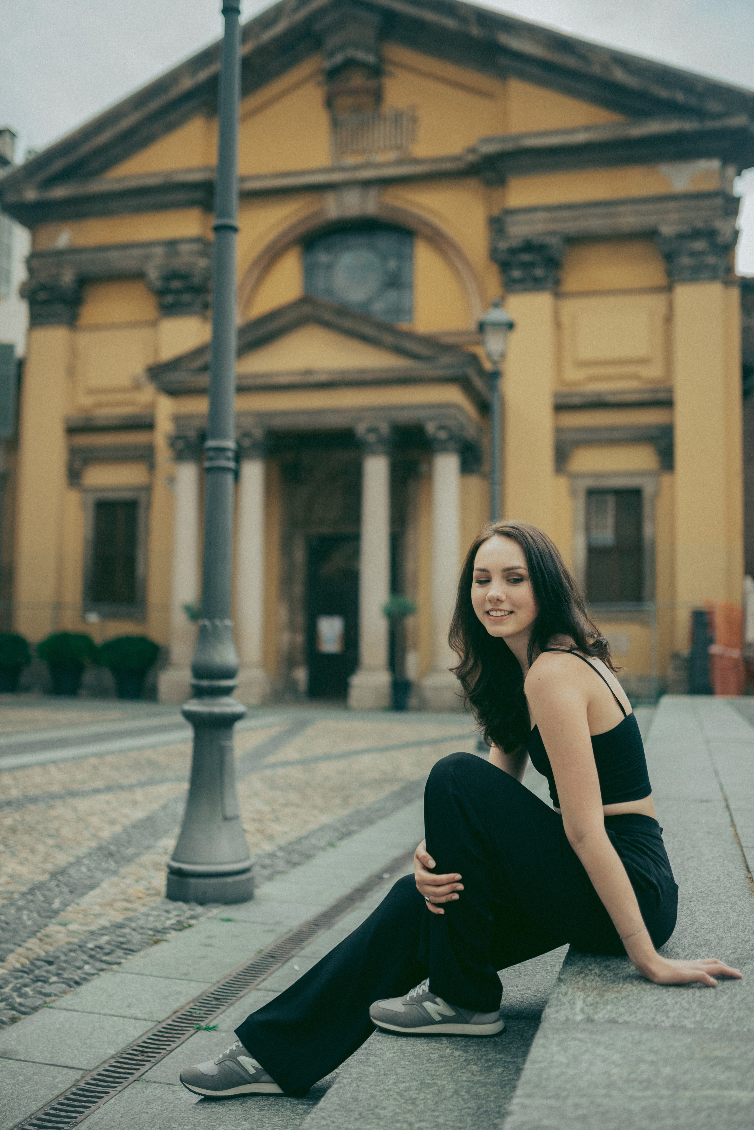 Darya in Milano. Photographer Vasilisa König