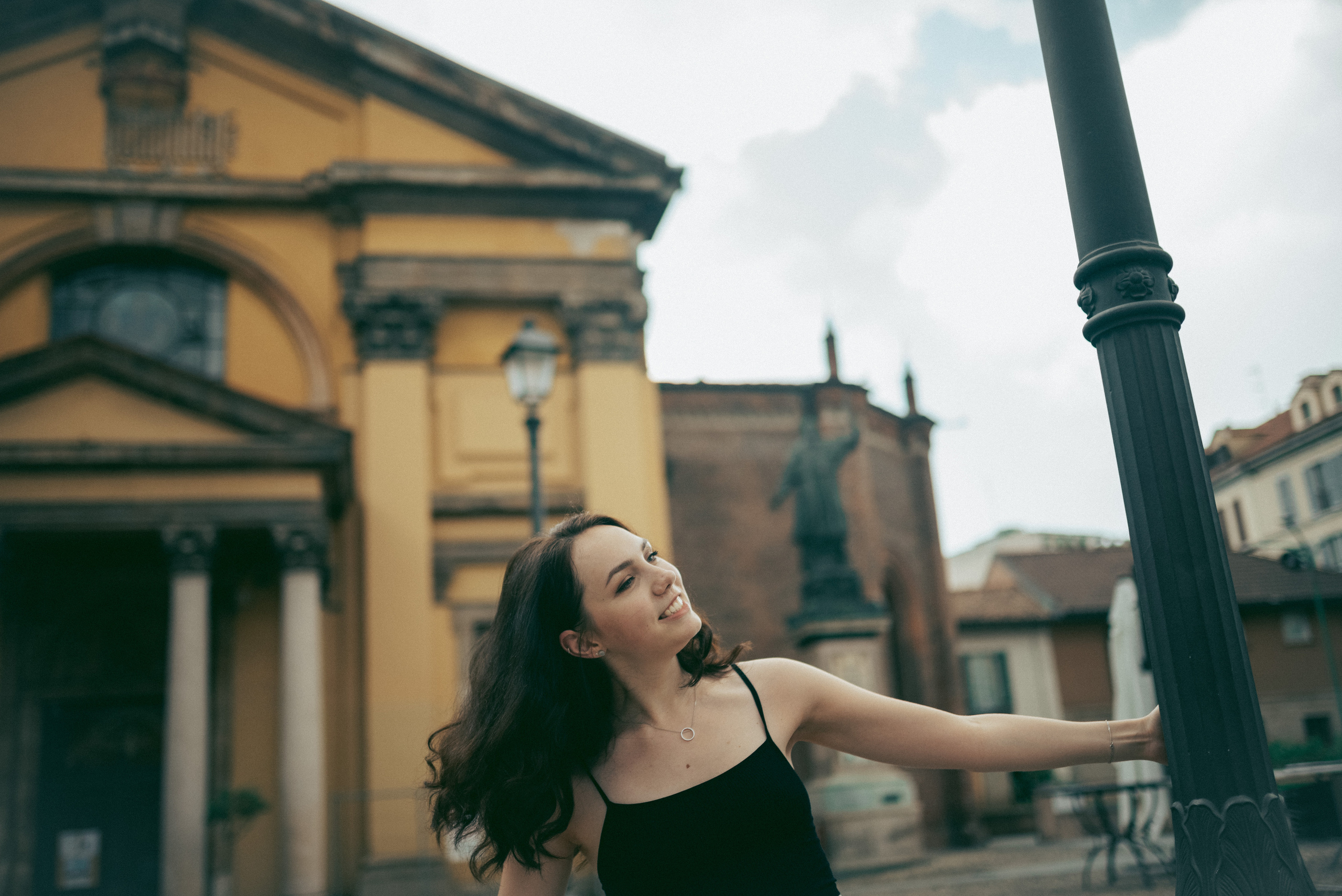 Darya in Milano. Photographer Vasilisa König