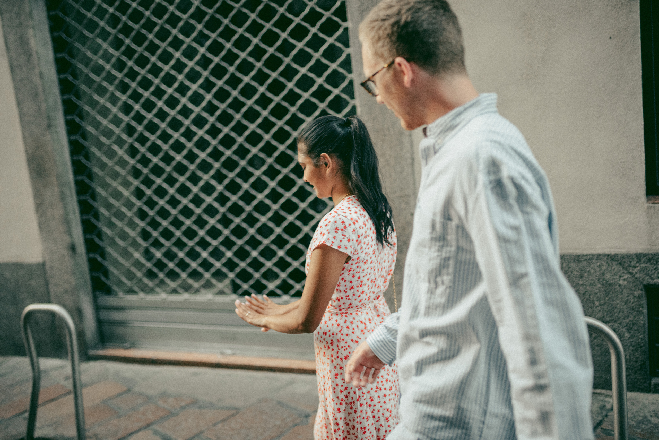 Proposal in Milano. Василиса Кёниг