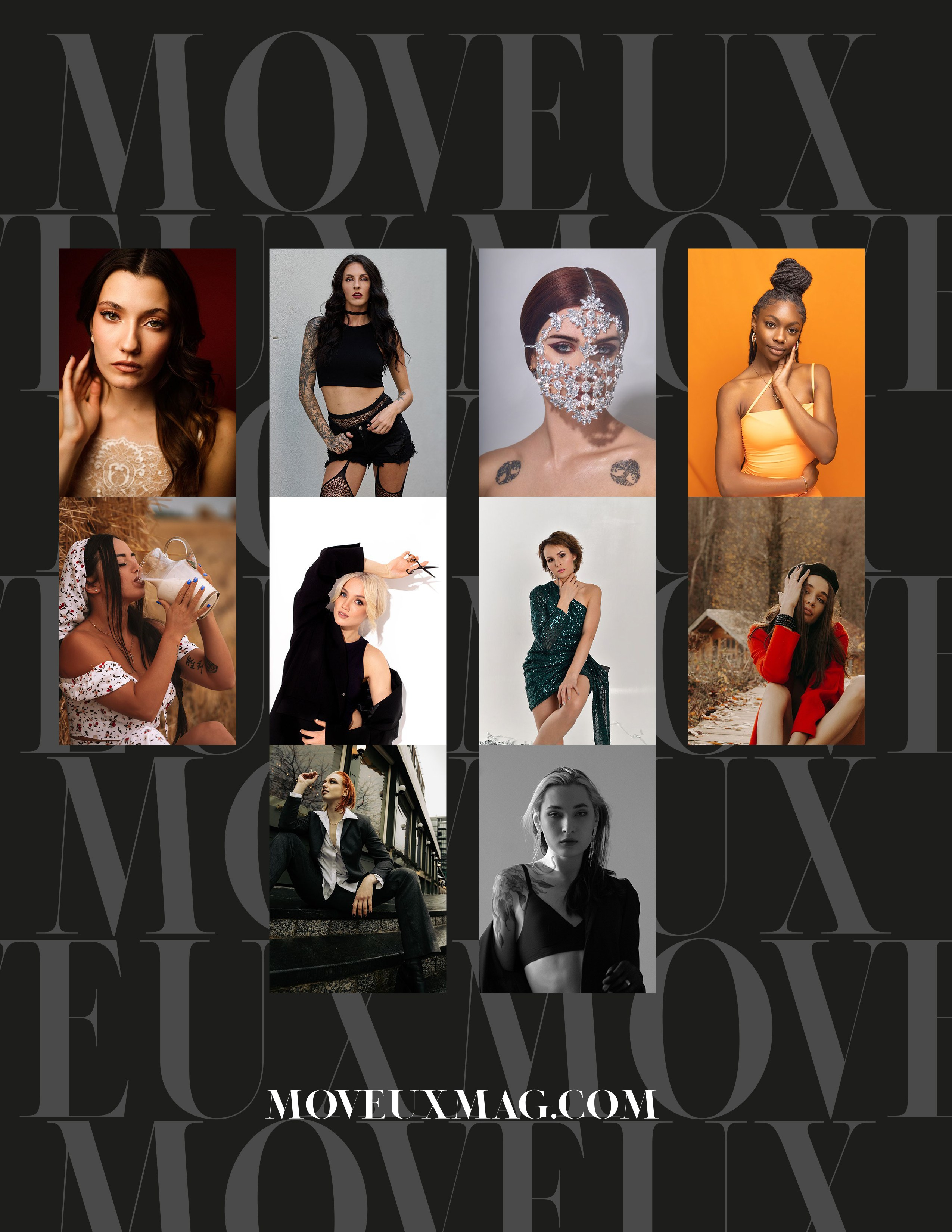 Марина на обложке журнала MOVEUX (ПАРИЖ, ФРАНЦИЯ). Ирина Квасова | Фотограф в стиле VOGUE | Тюмень