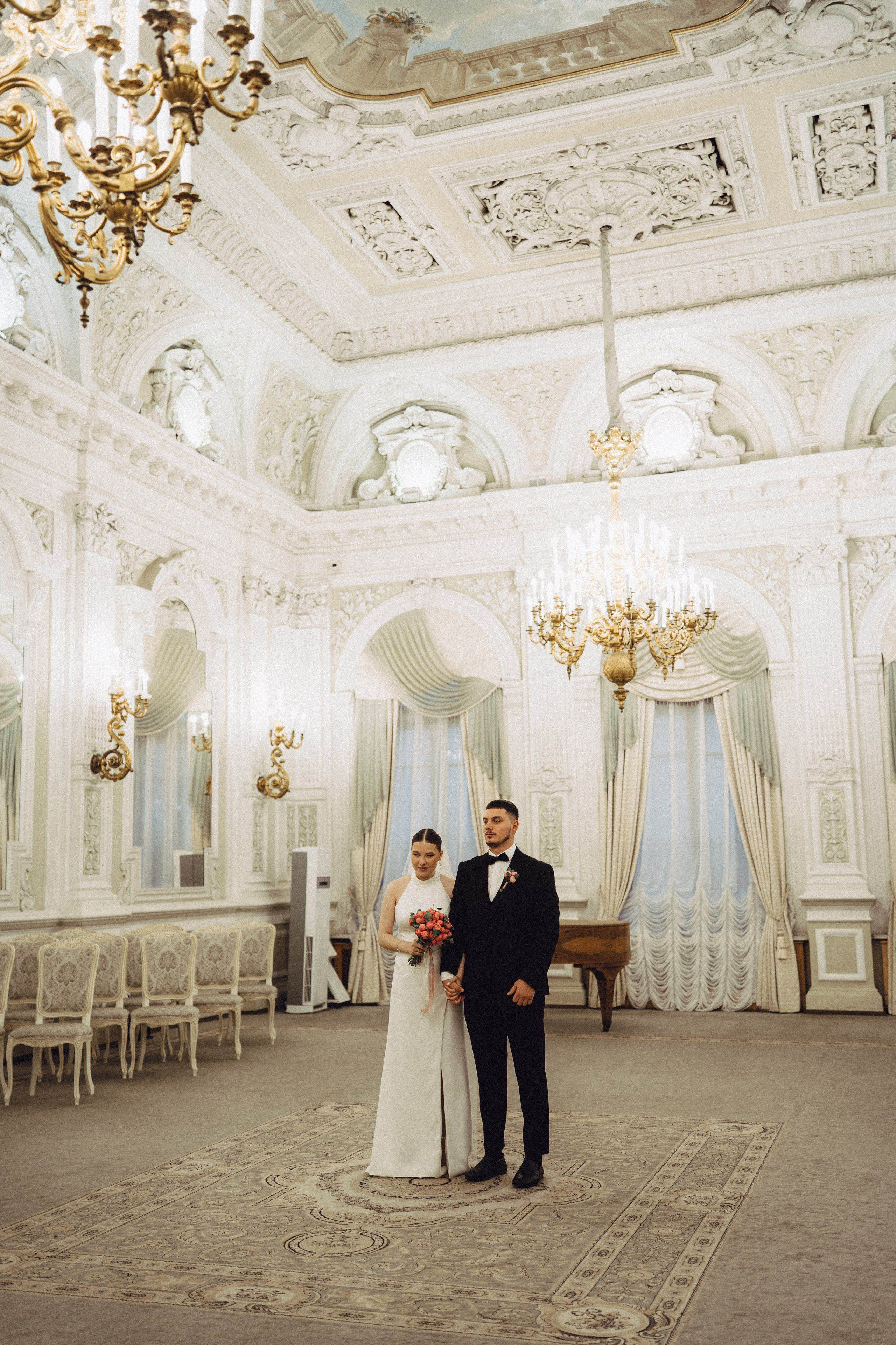 СВАДЕБНАЯ СЬЕМКА В ПЕВОМ ДВОРЦЕ БРАКОСОЧЕТАНИЯ. Профессиональный фотограф, Санкт-Петербург — Виктория Богомолова
