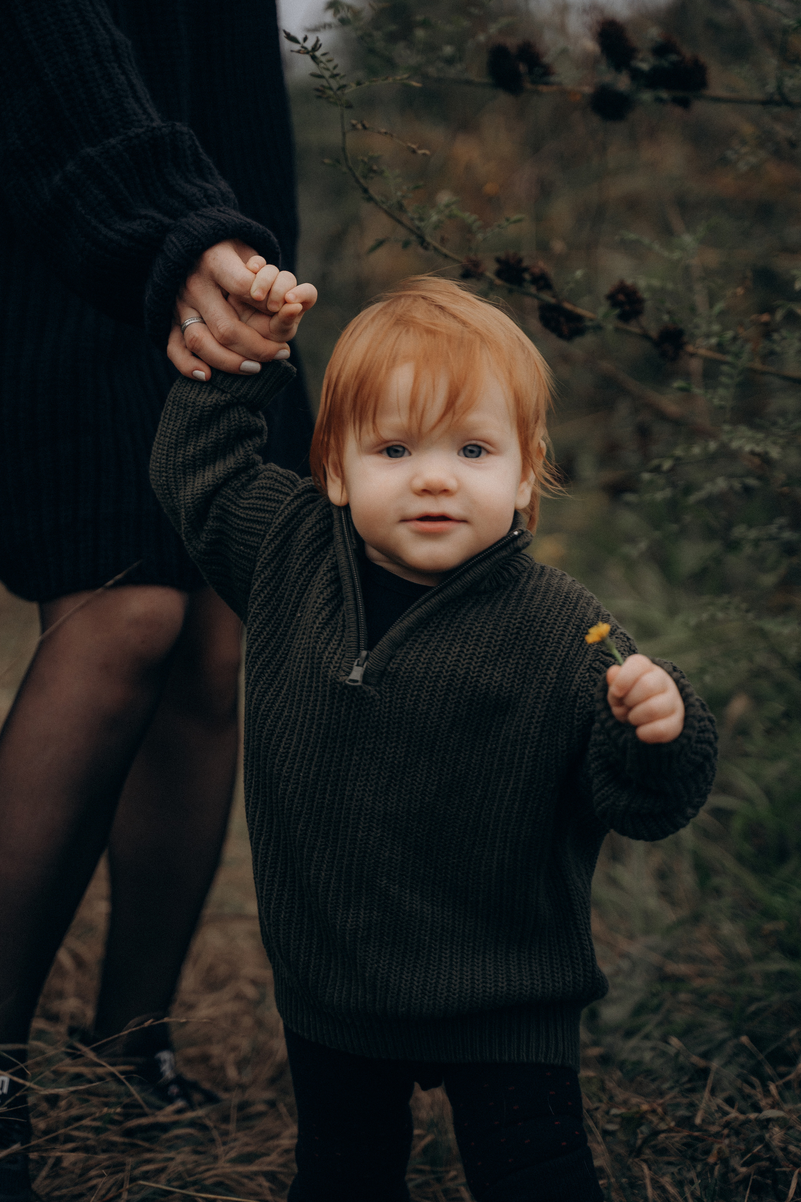 Рыжая девушка с ребенком. Свадебный и семейный фотограф Екатерина Коробова г. Моздок