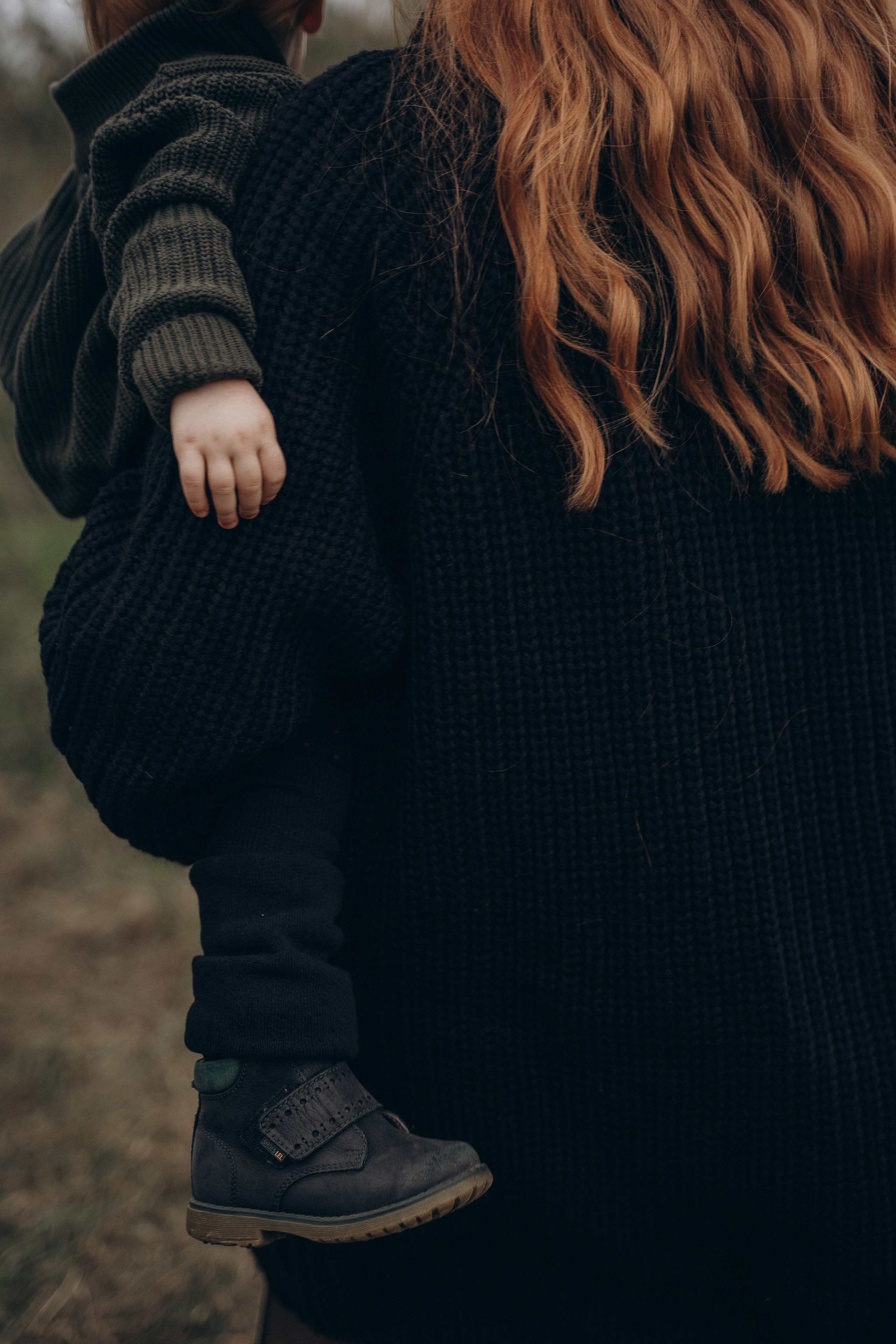 Рыжая девушка с ребенком. Свадебный и семейный фотограф Екатерина Коробова г. Моздок