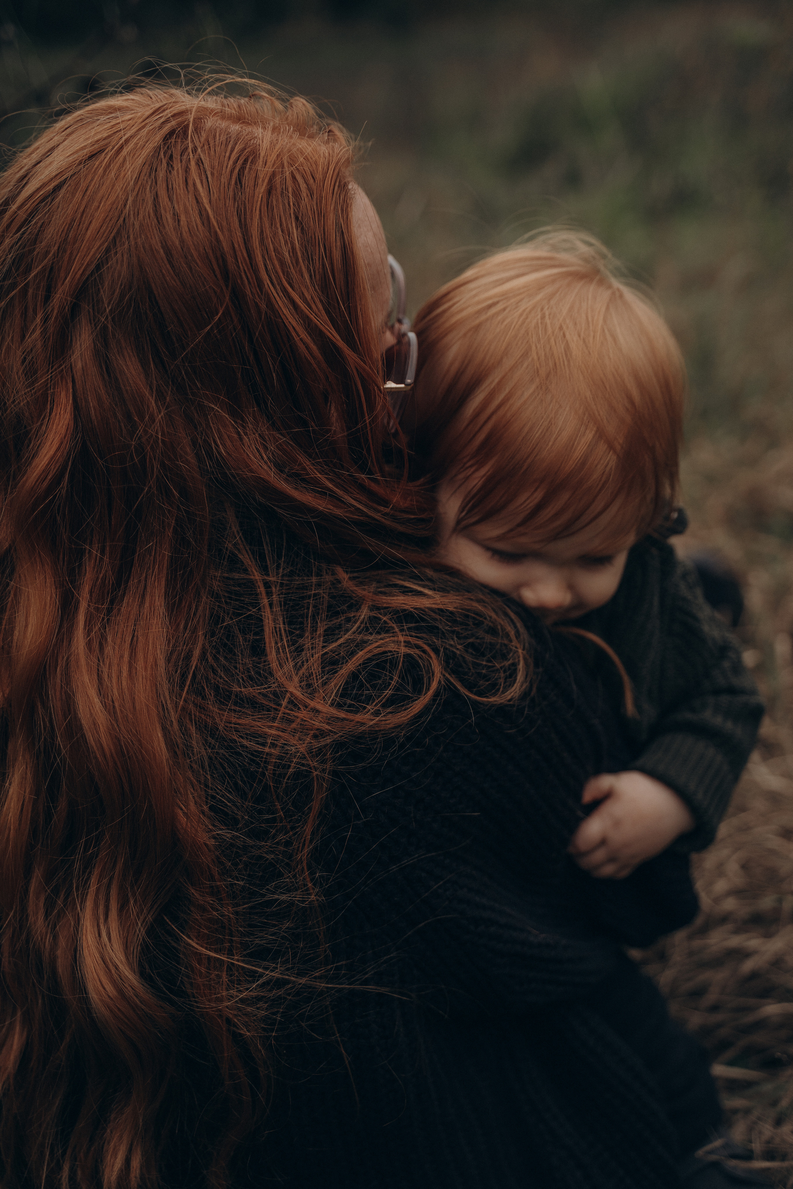Рыжая девушка с ребенком. Свадебный и семейный фотограф Екатерина Коробова г. Моздок