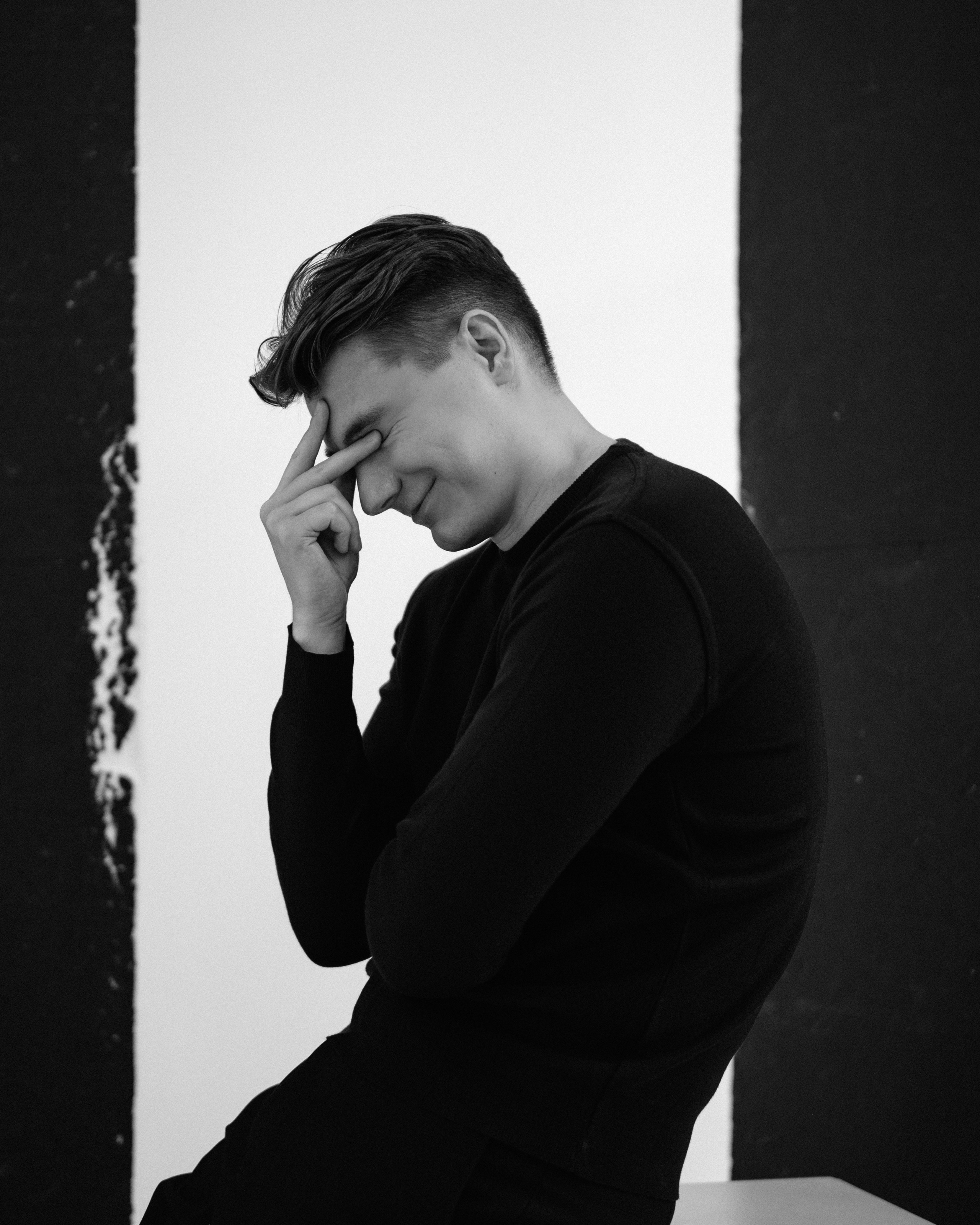 Мужская фотосессия в студии