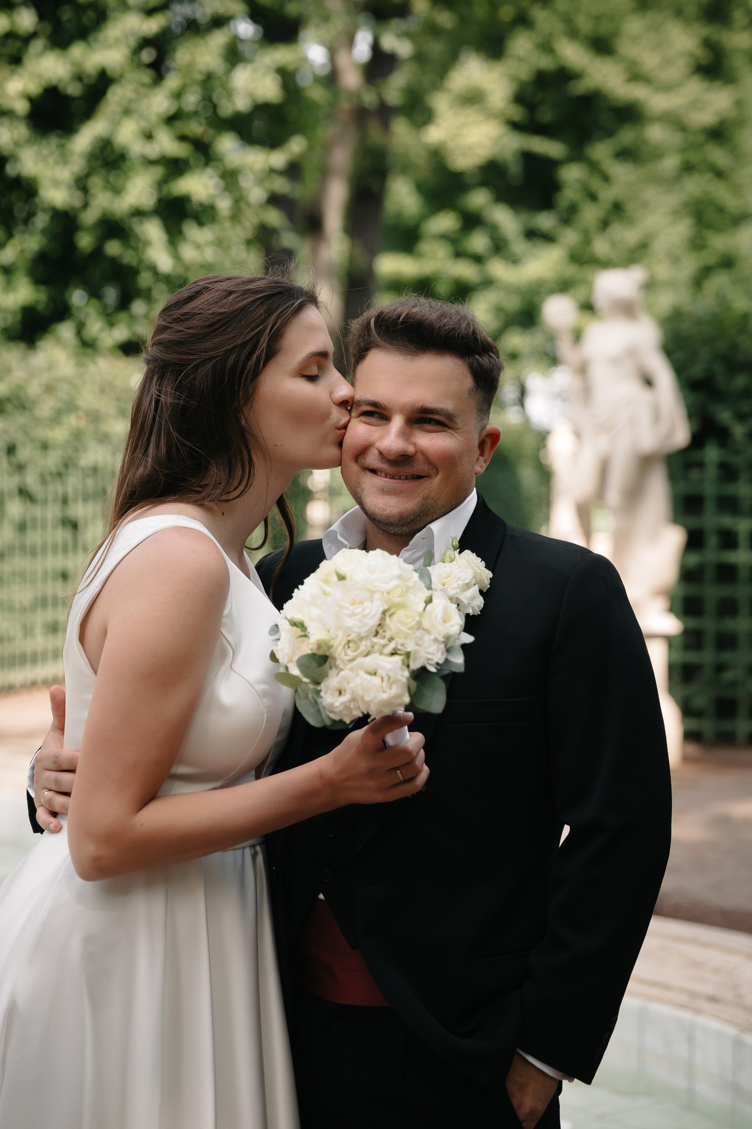 КРОНШТАДТСКИЙ ЗАГС | Август, Летний сад, Исаакий. Свадебный фотограф в Санкт-Петербурге Полина Корзухина