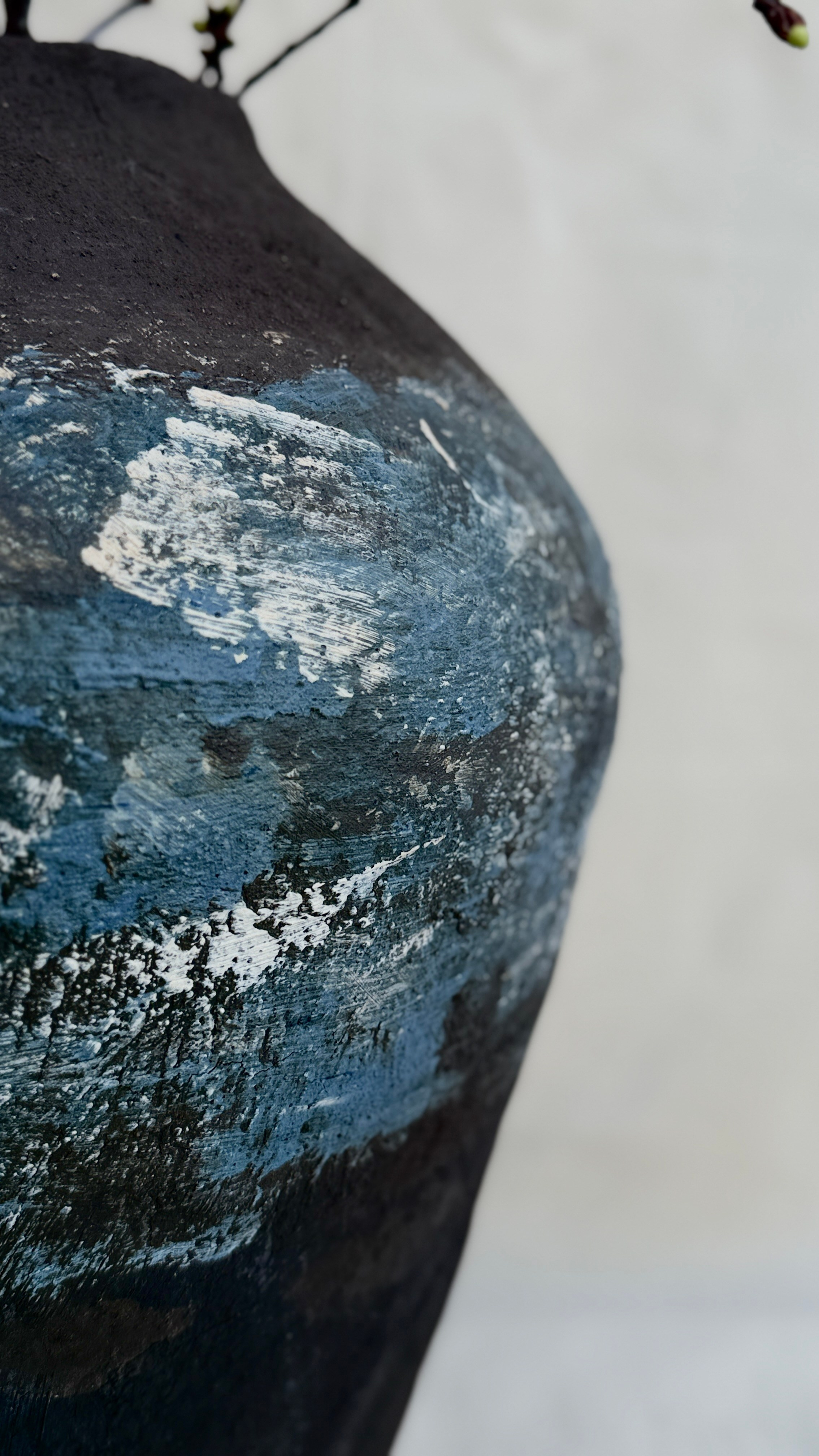 Ваза «Земля и небо». Арт-керамика Катерины Жизневской