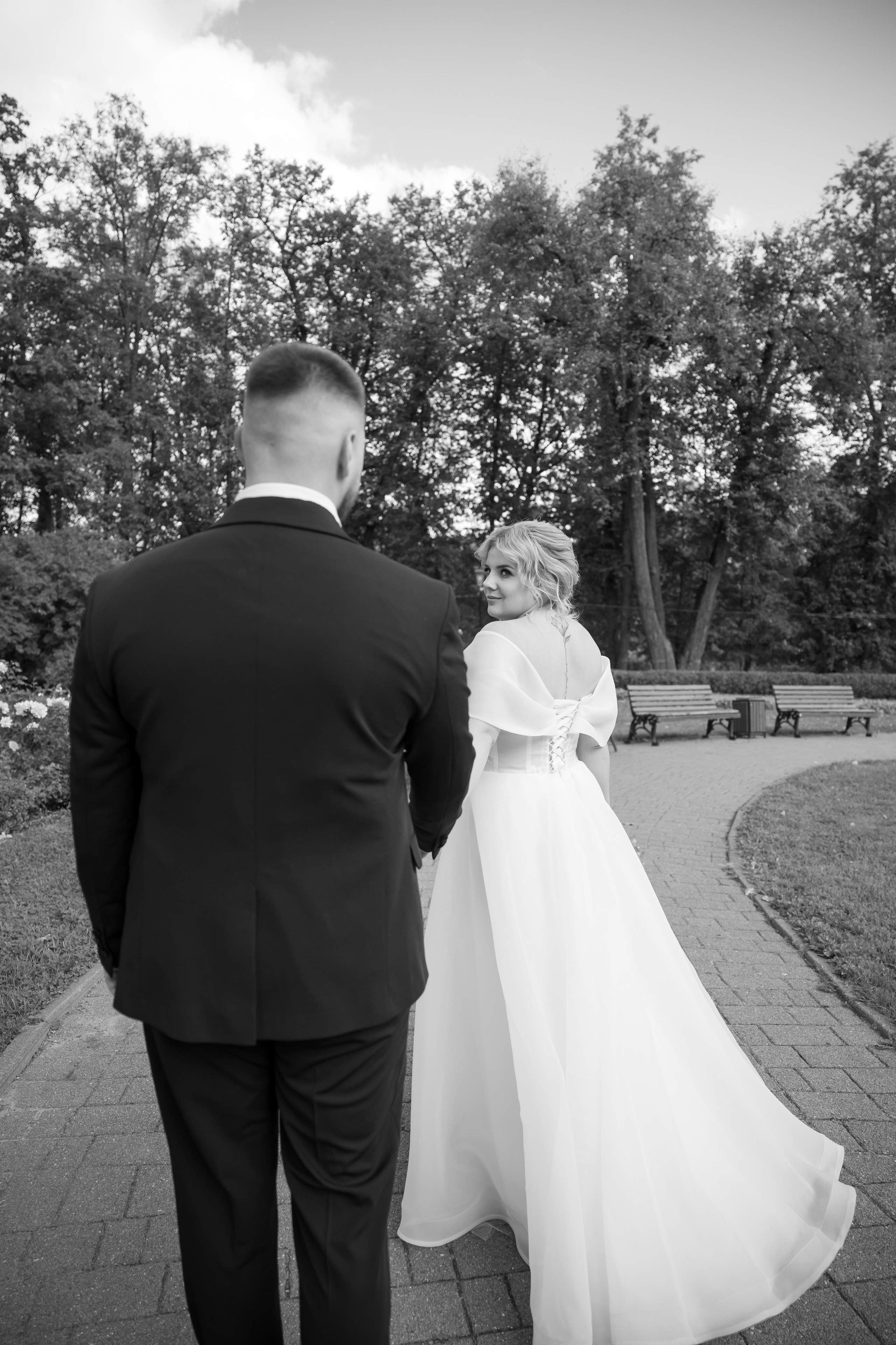 Регистрация и прогулка в Остафьево. Свадебный и репортажный фотограф (Москва, Королев и другие)