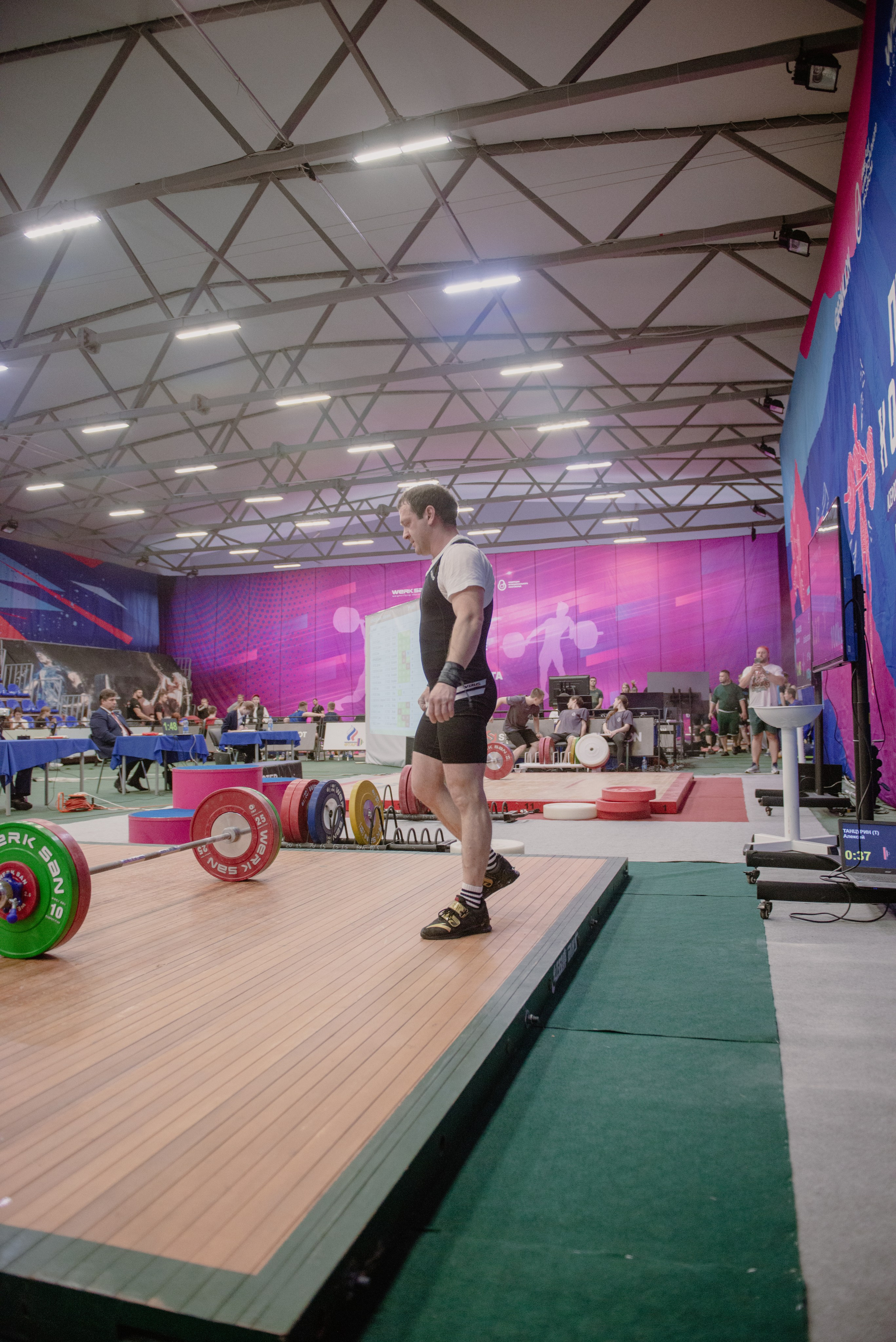 Тяжелая атлетика. Коммерческий фотограф в Москве Билуши Василиса