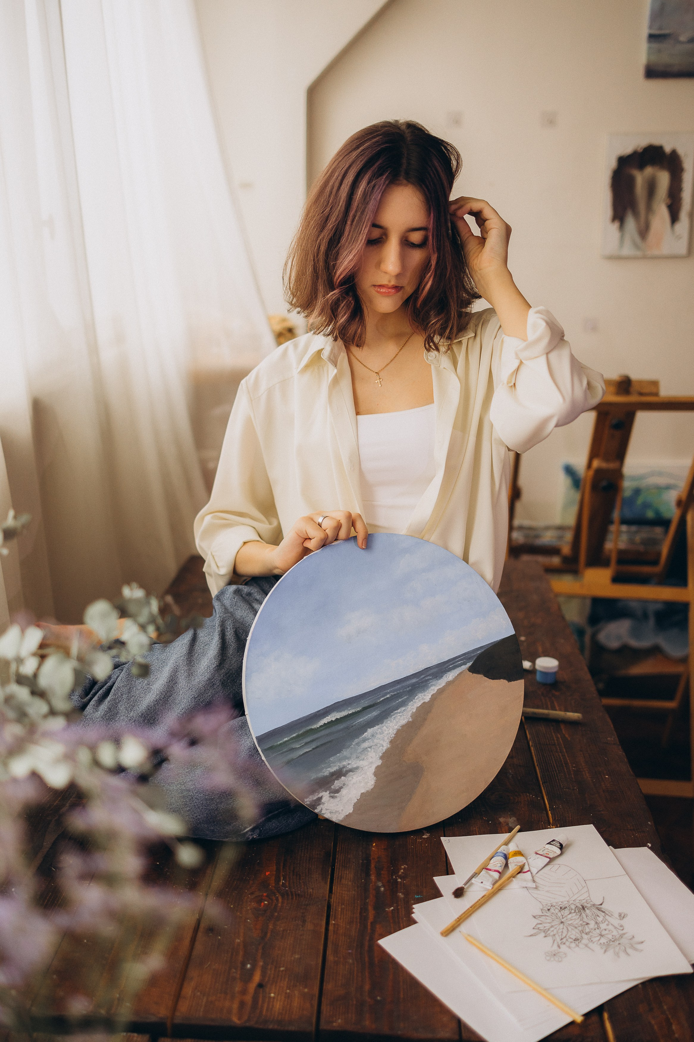 Лиза художник. Семейный и детский фотограф, женский портрет Москва Светлана Мертикова