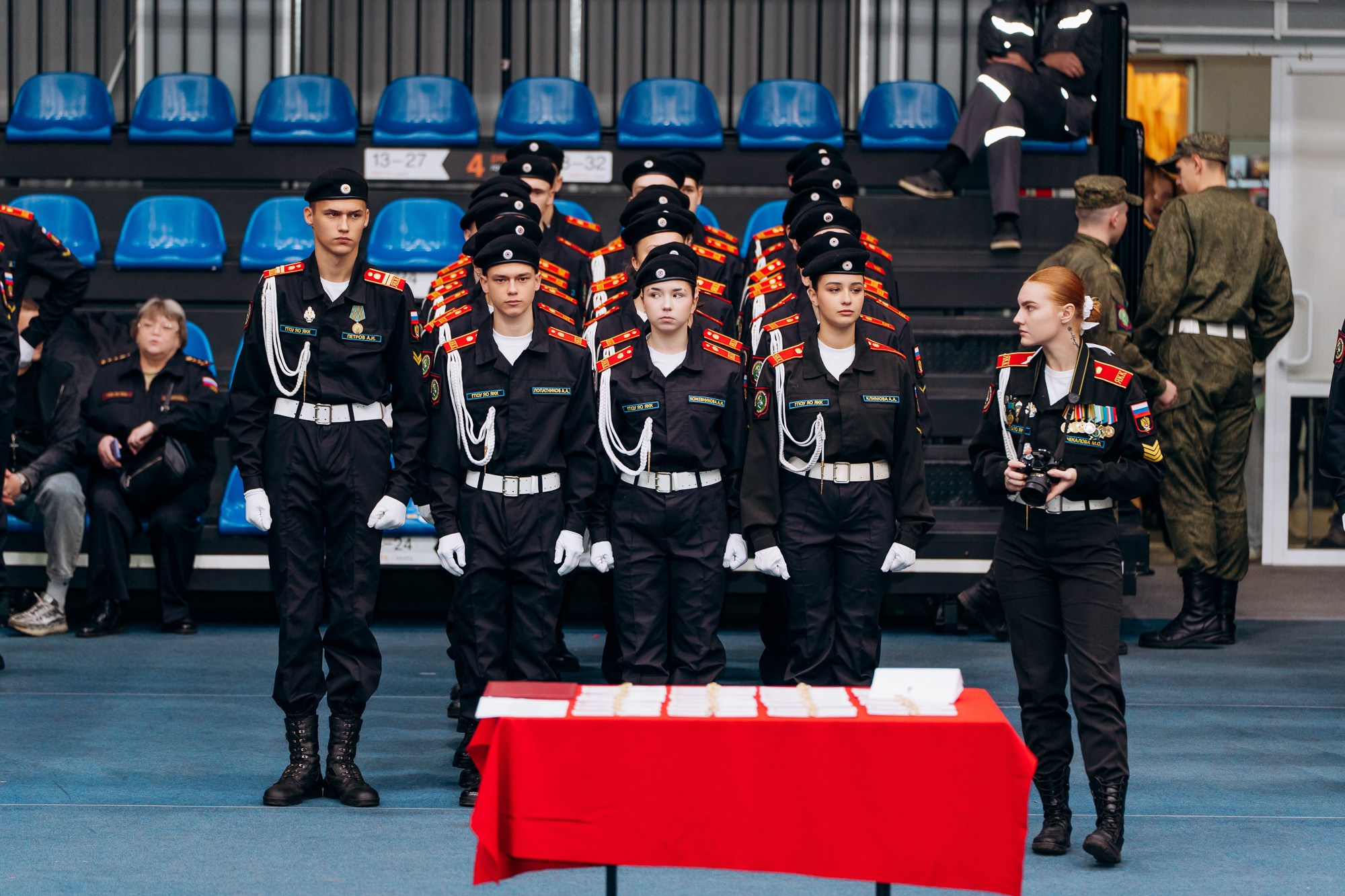 Принятие присяги кадетами. Свадебный и репортажный фотограф в Ярославле Евгений Сальников