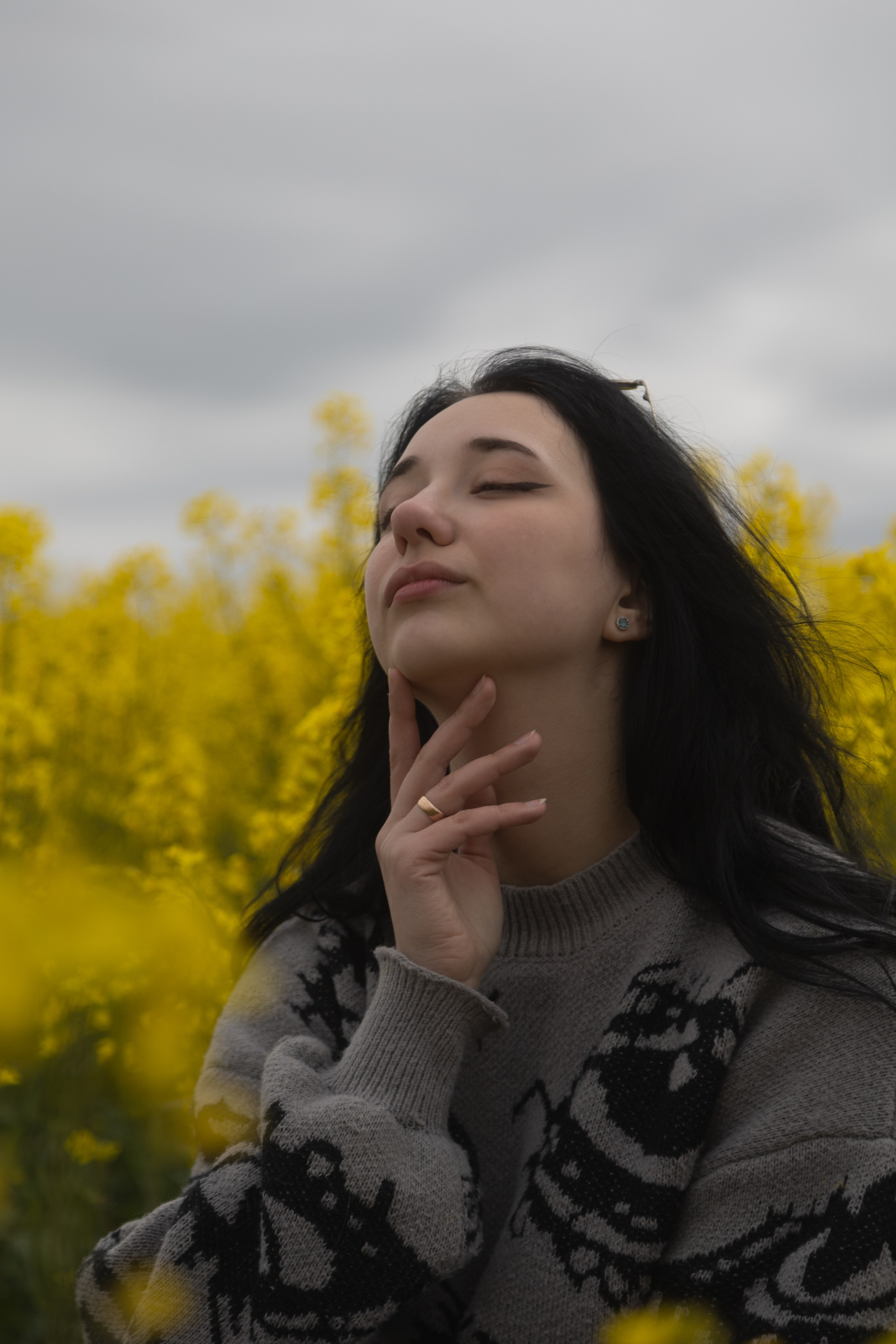 Полина Л — (Рапсовое поле). — Digital Noise —