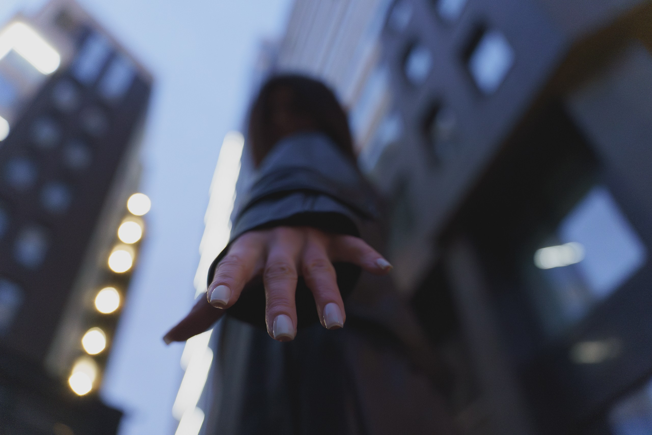 Портретная съемка на вечерних улицах Екатеринбурга