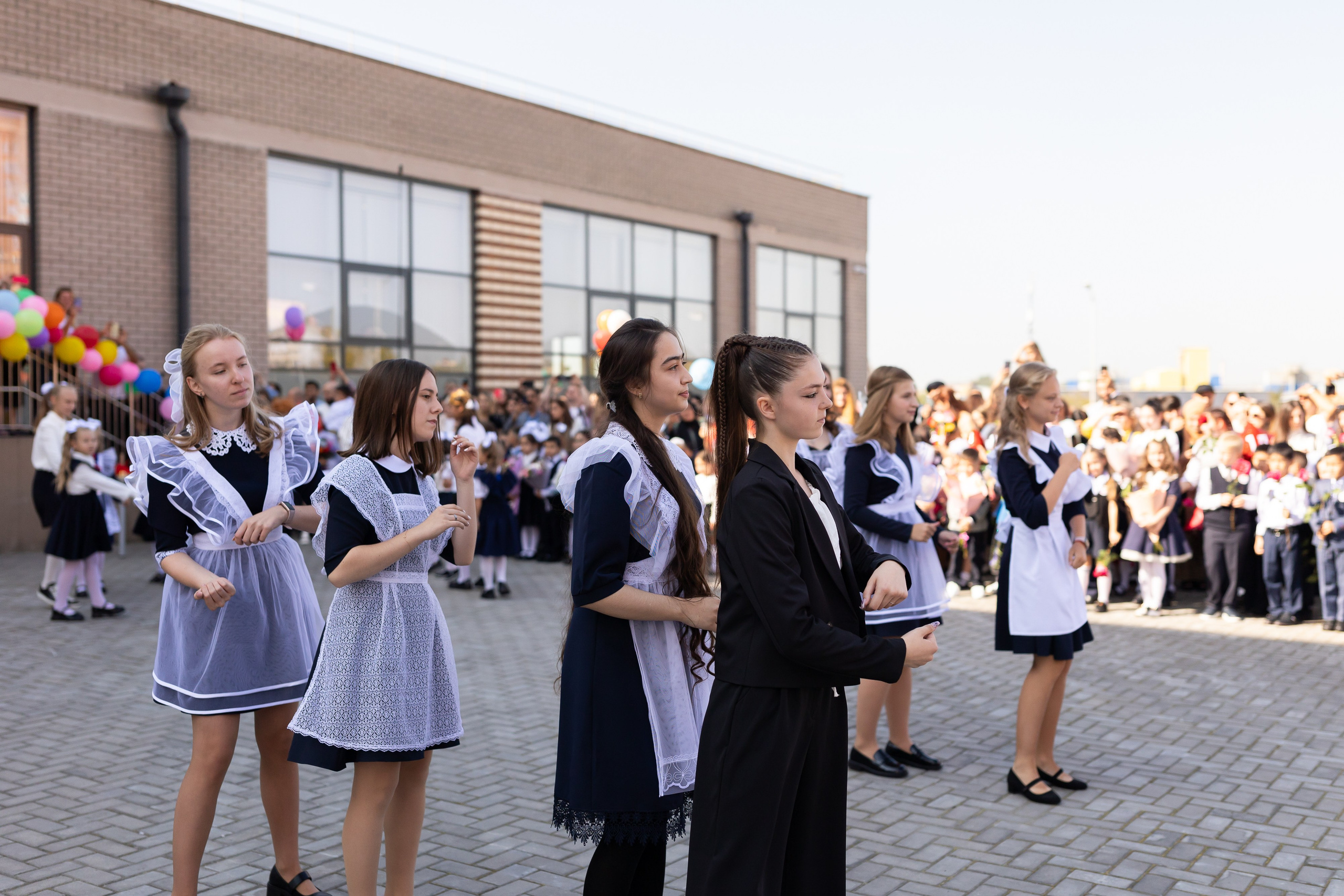Линейка 1 сентября. Профессиональный Фотограф в Москве Андрей Славнов