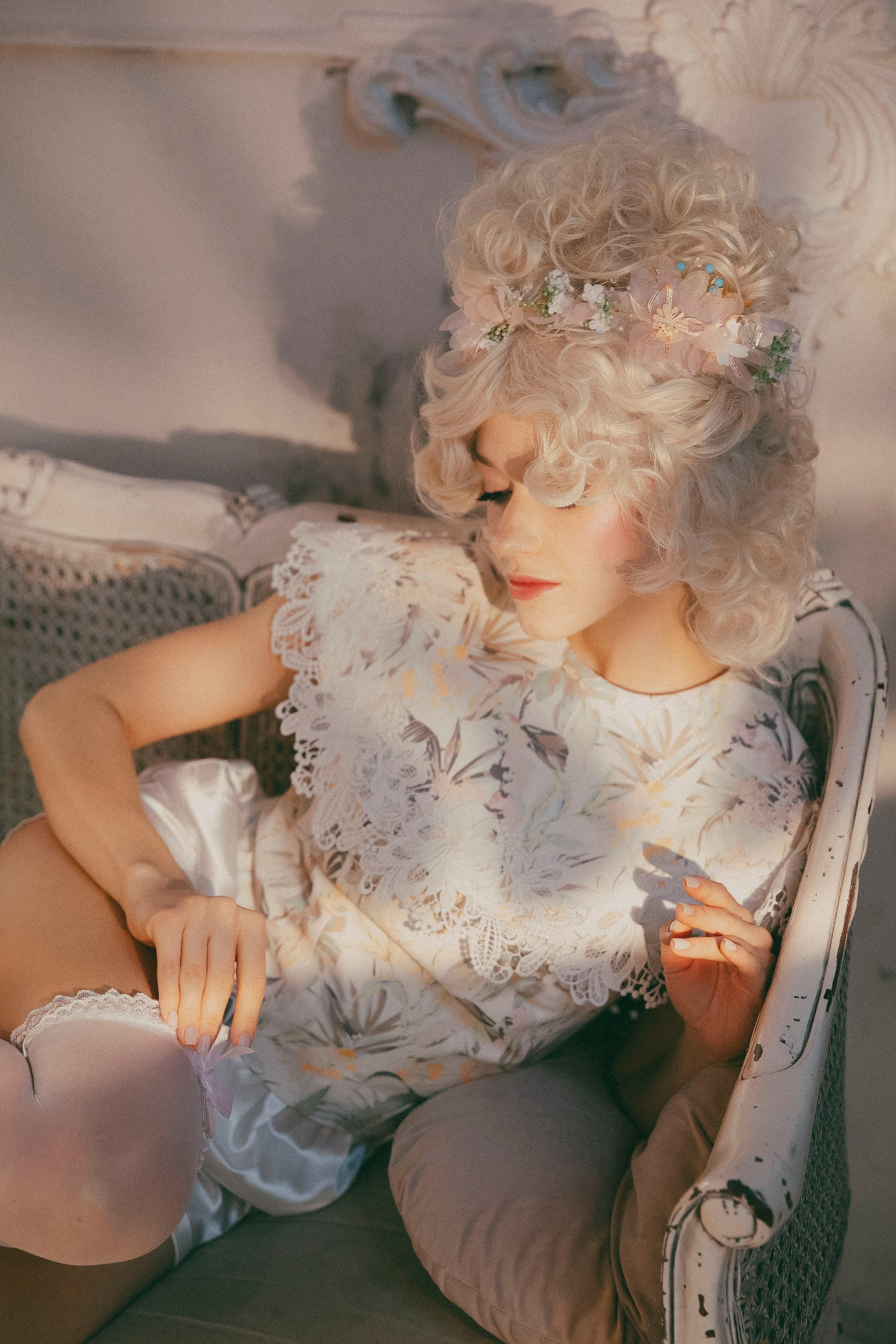 Современная Мария Антуанетта. Фотограф в Москве Шаганова Нина