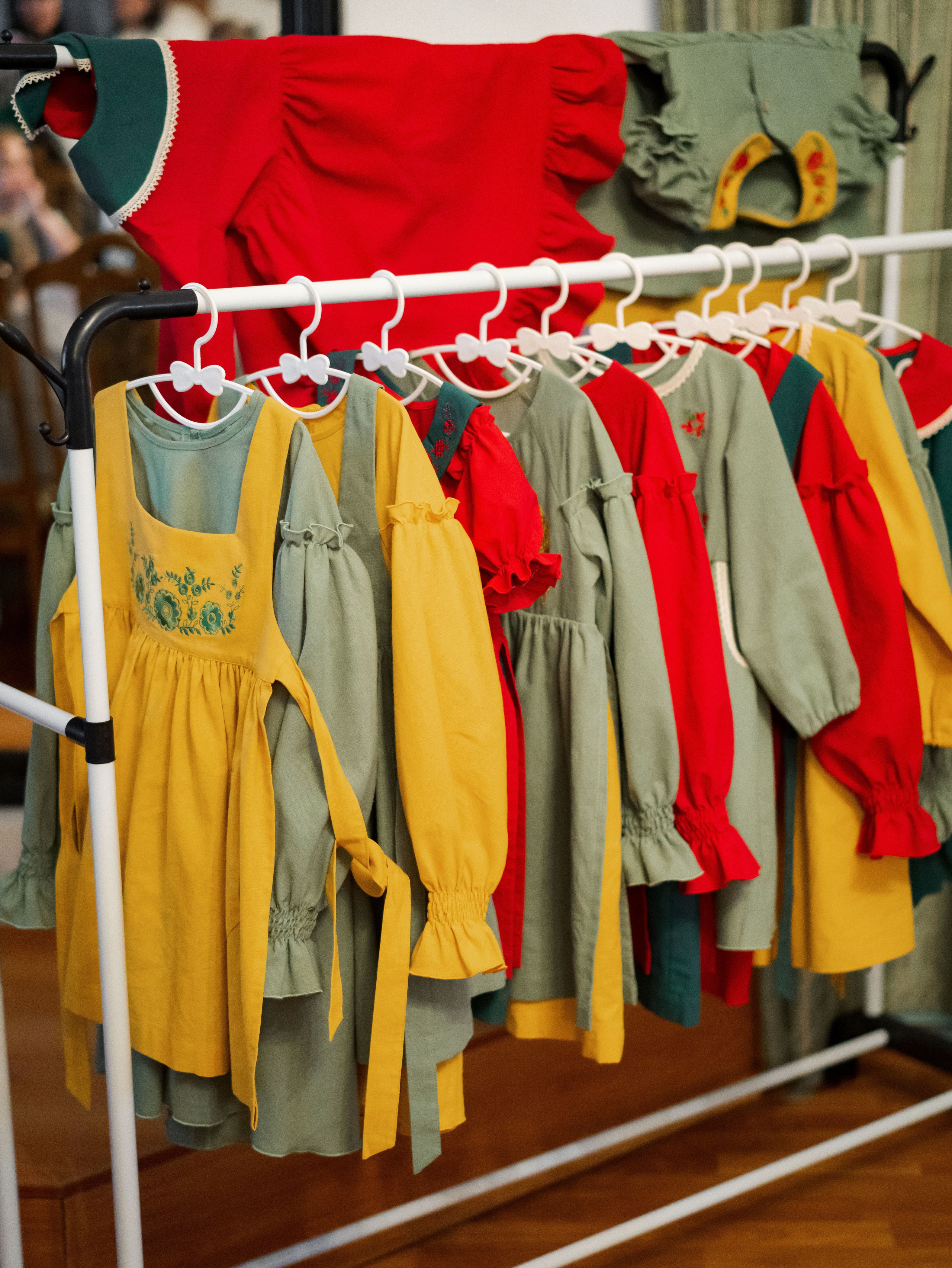 Показ одежды в рамках выставки «105. Лучшее». Фотограф Москва