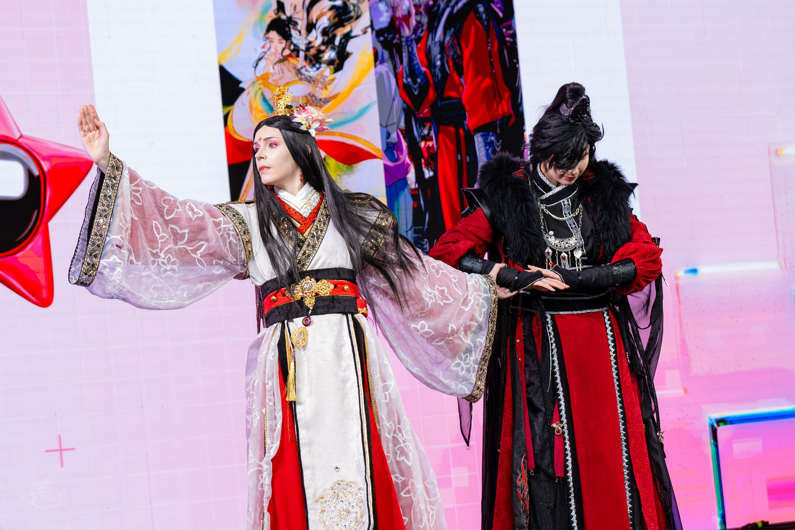 Сцена РЭД ЭКСПО 2024. Косплей фотограф