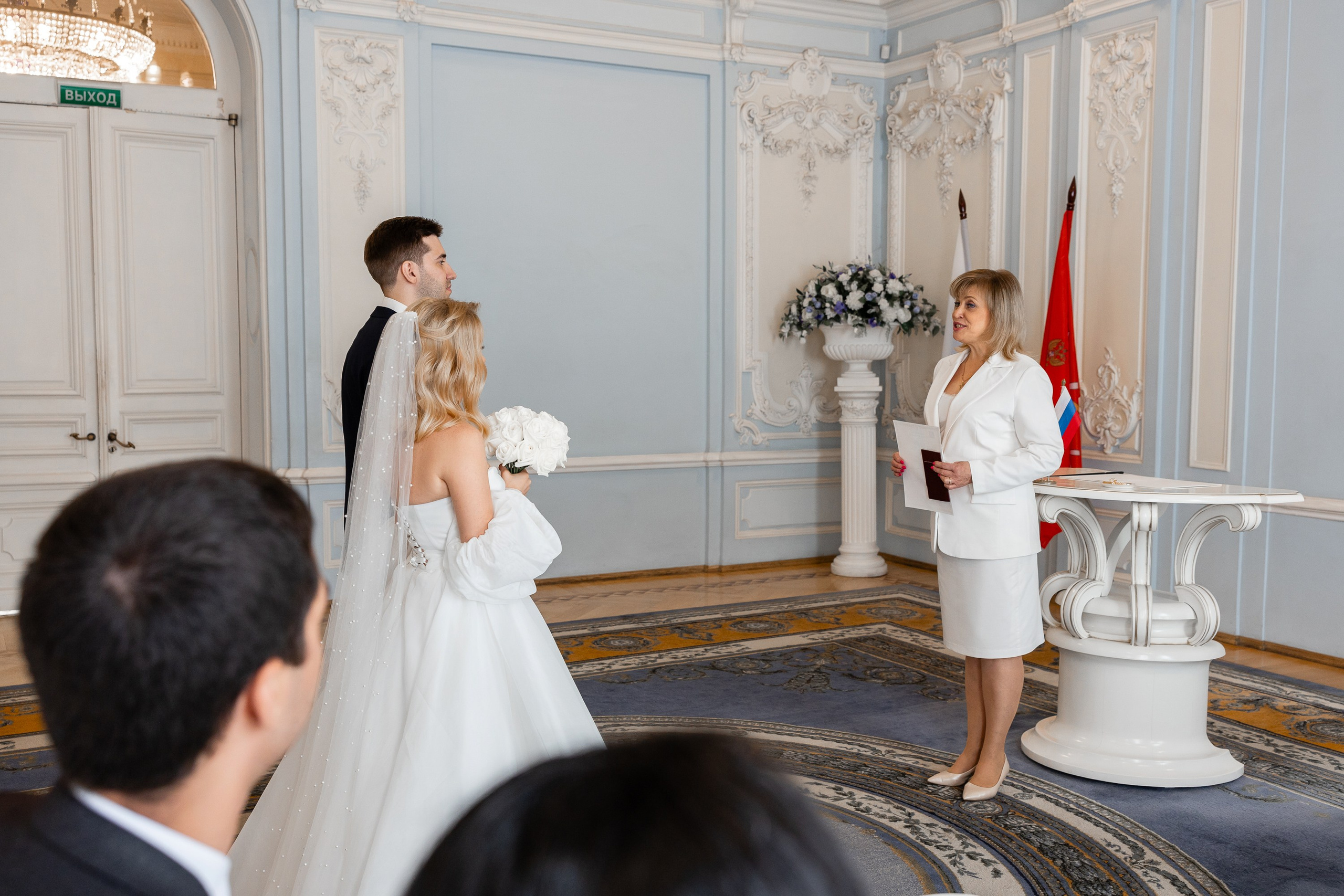 Дворец бракосочетания № 2. Регистрация брака. Фотограф в Санкт-Петербурге — Сергей Петров