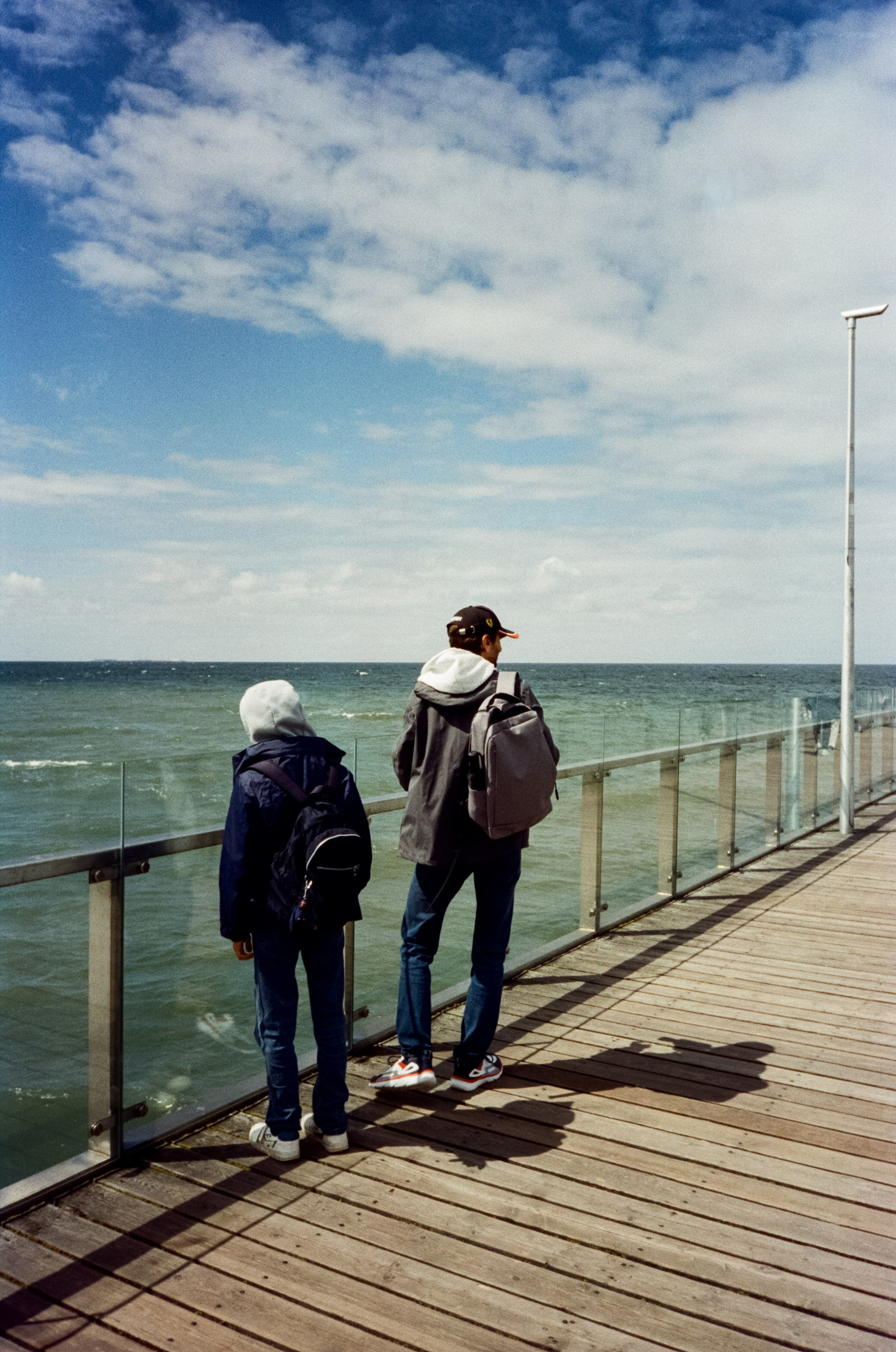 Зеленоградск. Море, пирс и вид на Куршскую косу. Фотограф-документалист Мария Осокина