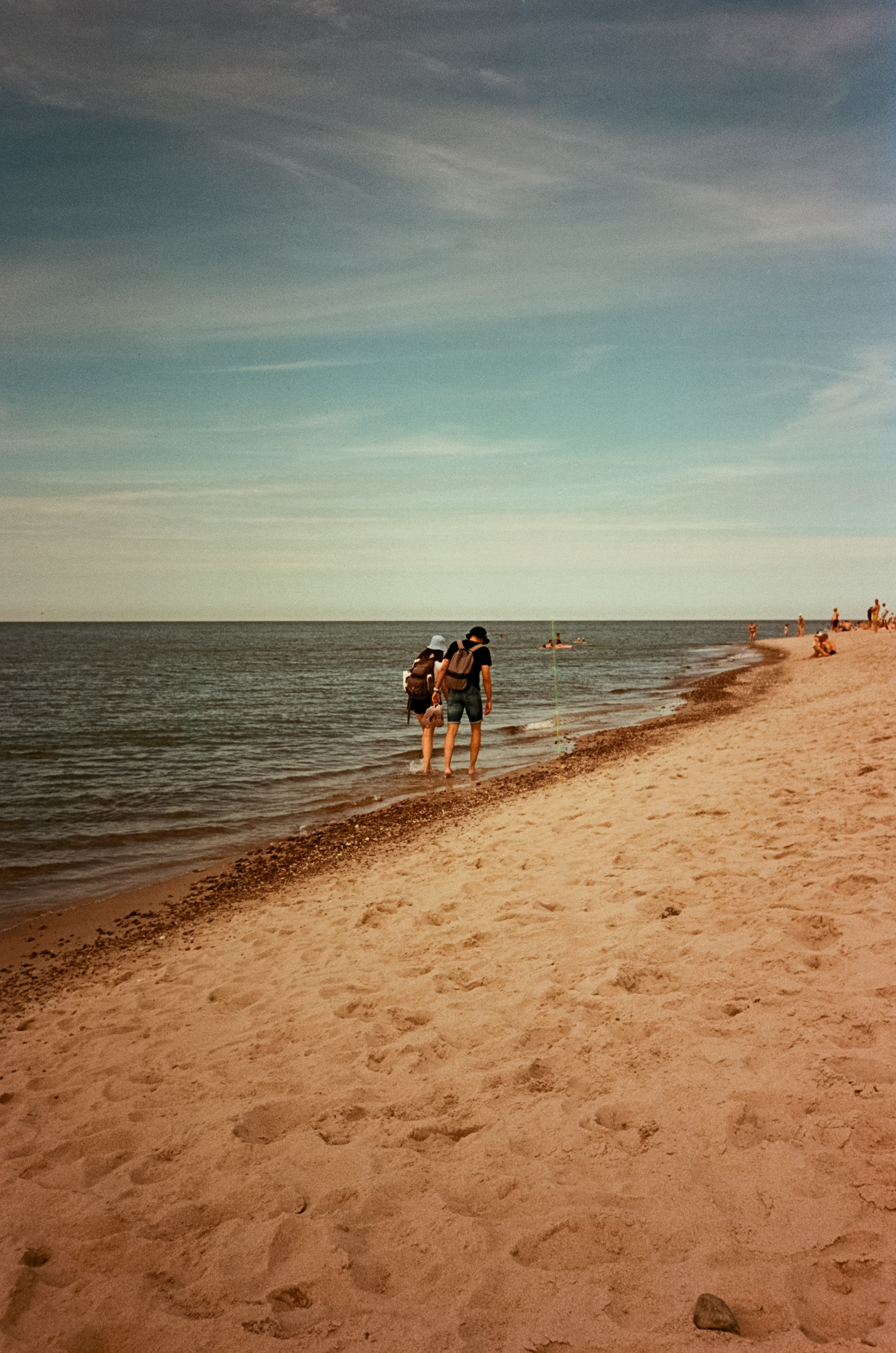 Пляжный день в Янтарном. Фотограф-документалист Мария Осокина