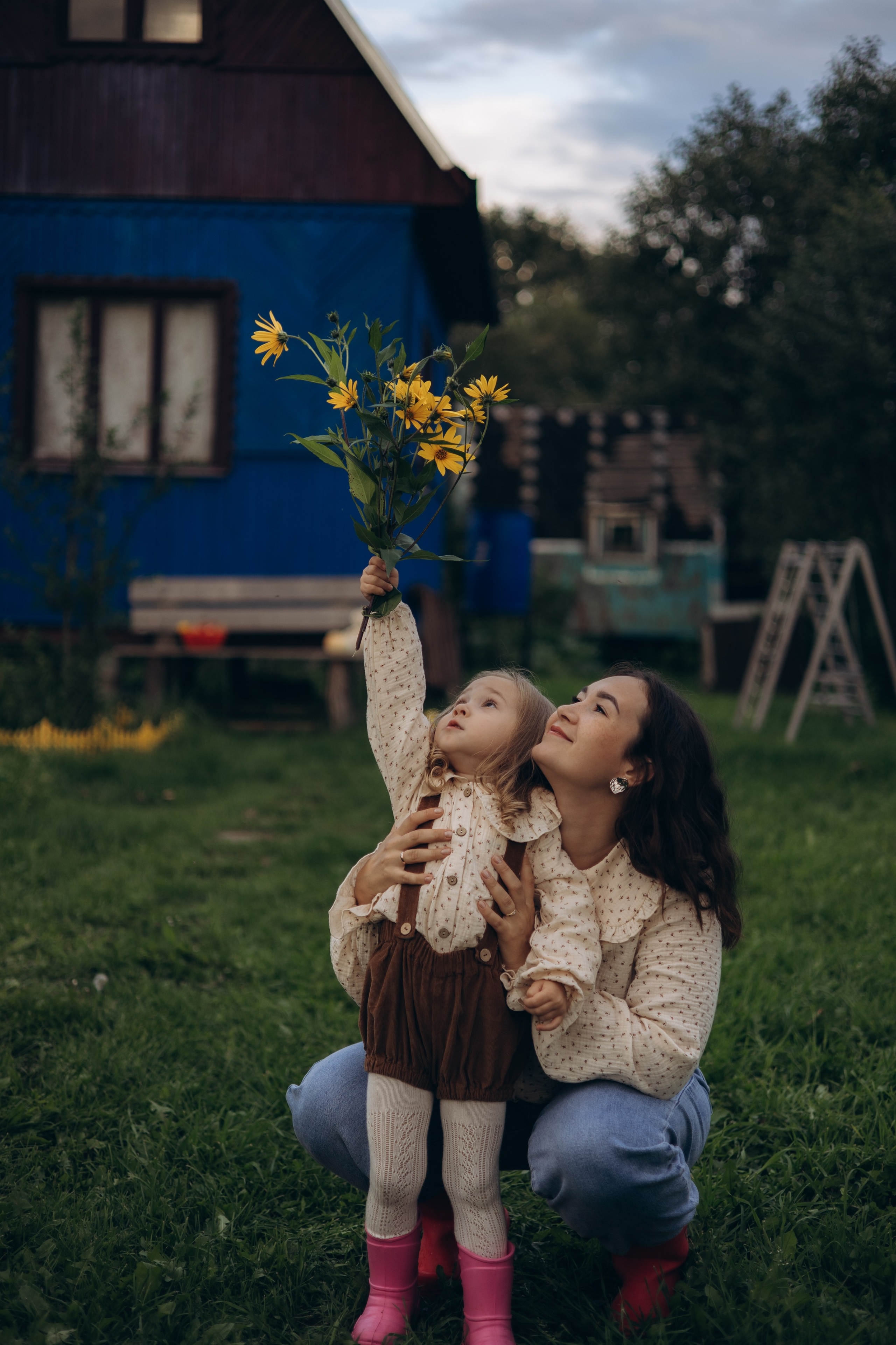 Мамочка и дочка (24.08.2025) г. Жуков (Калужская обл.). Надежда Стар семейный и церковный фотограф в Жукове и Калужской области