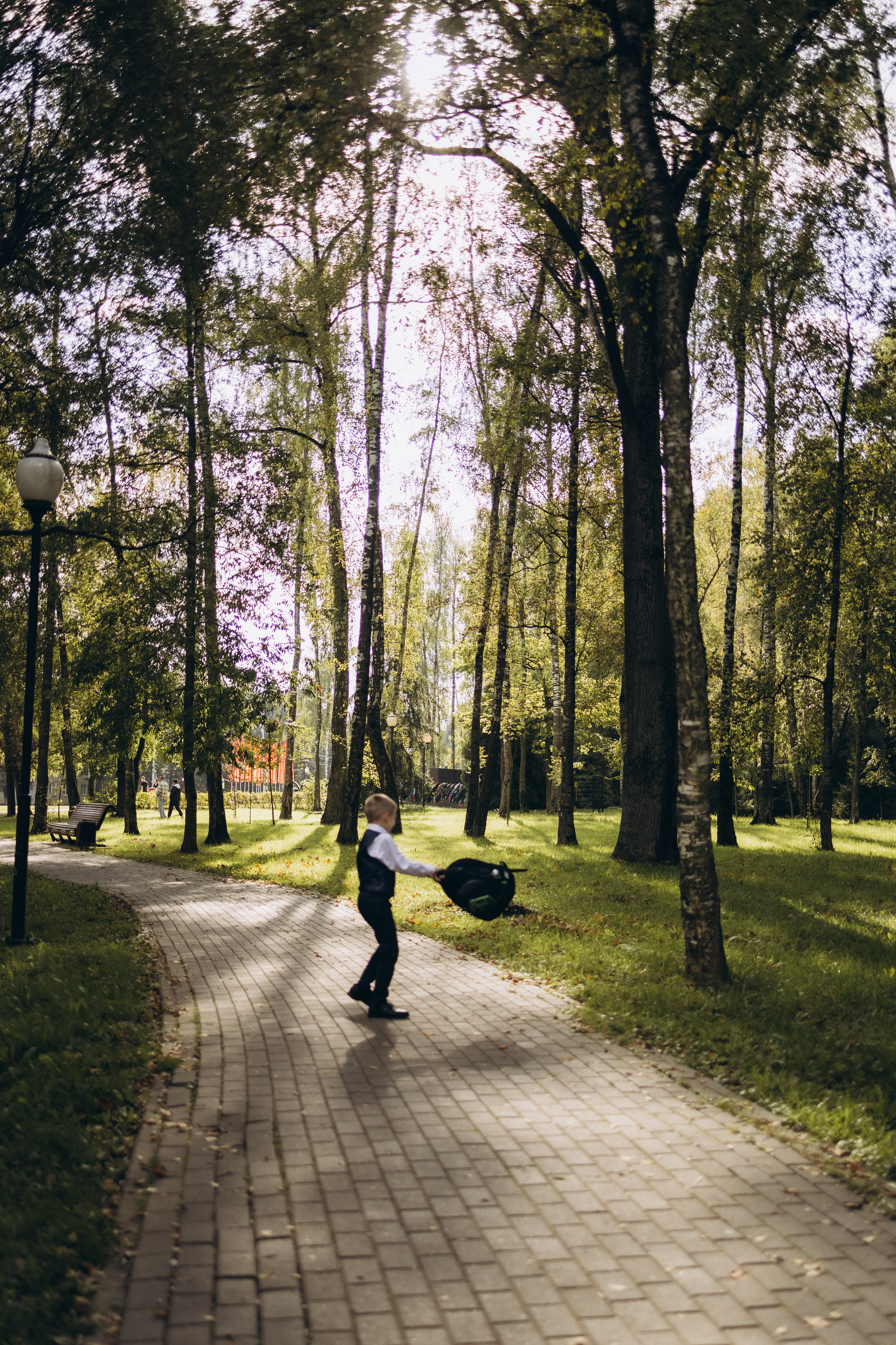 Первая школьная фотография Димули (1.09.2025 г.) г. Обнинск (Калужская обл.). Надежда Стар семейный и церковный фотограф в Жукове и Калужской области