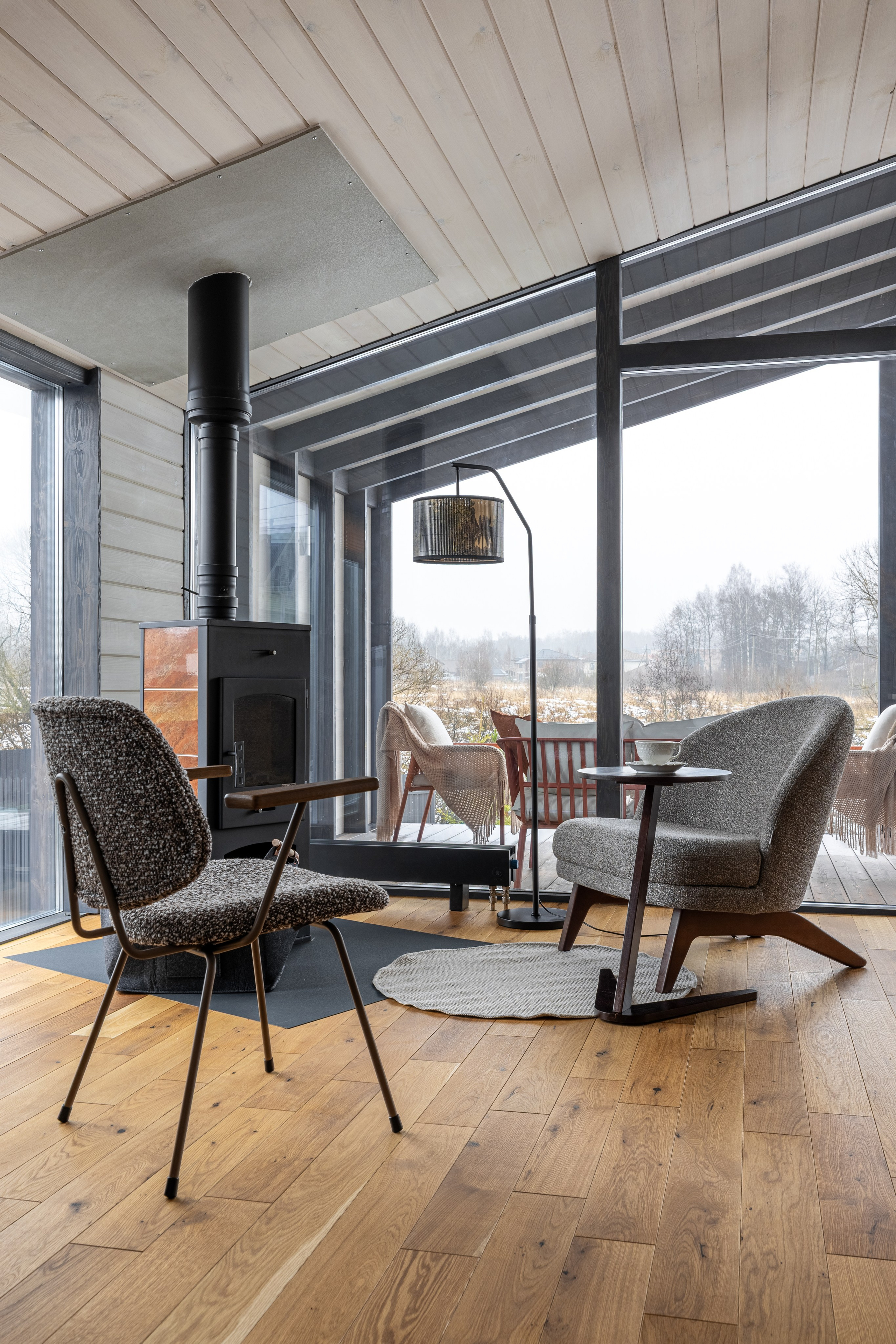 Стильный барнхаус в долгосрочную аренду. КП Долина озер. Veselinskiy| Интерьерный фотограф | Москва