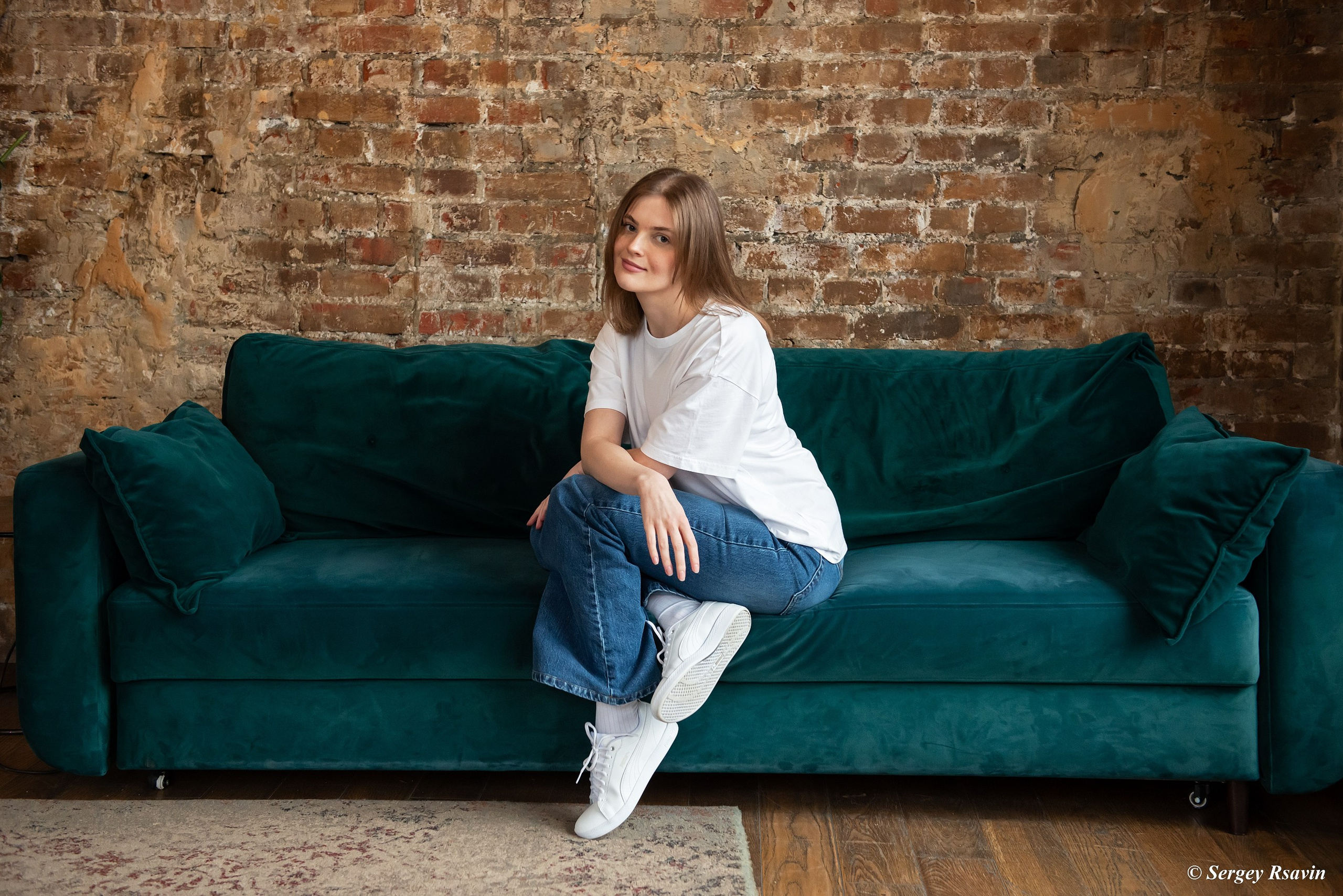 В интерьерной студии. Фотограф в Москве Сергей Рсавин