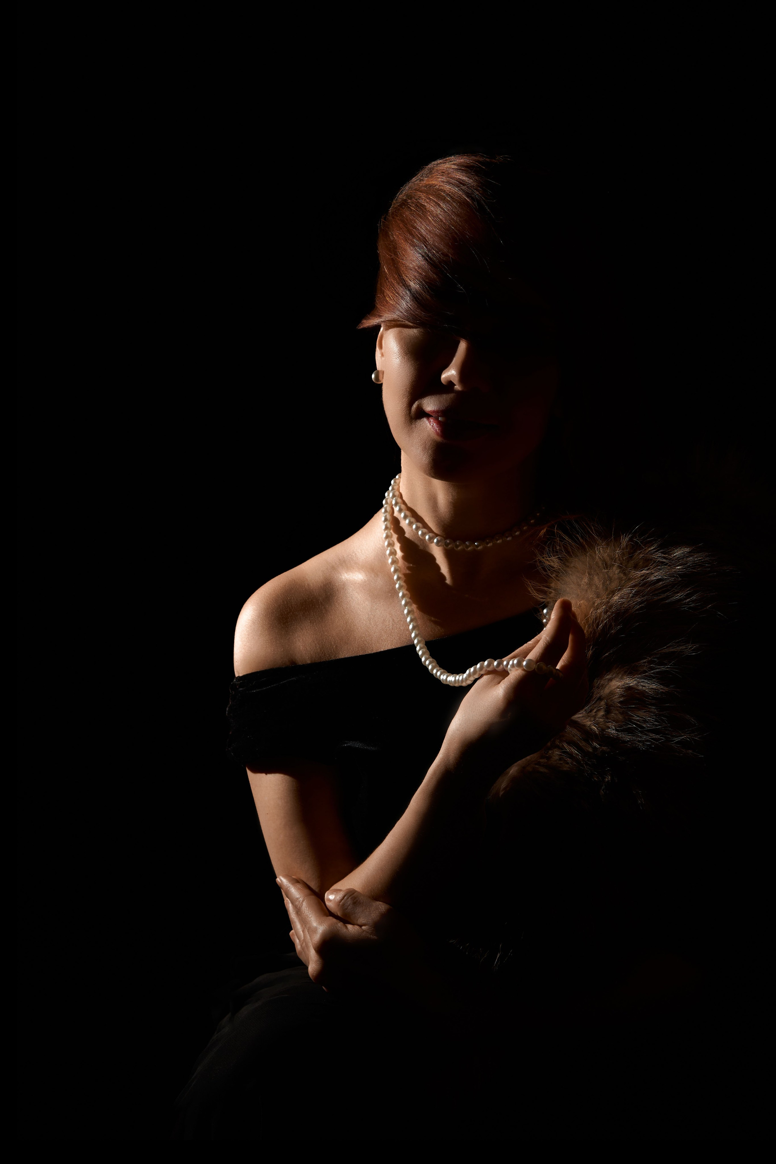 Студийная съемка. Женский портрет. Фотосессия в Кемерово. Фотограф Кемерово.