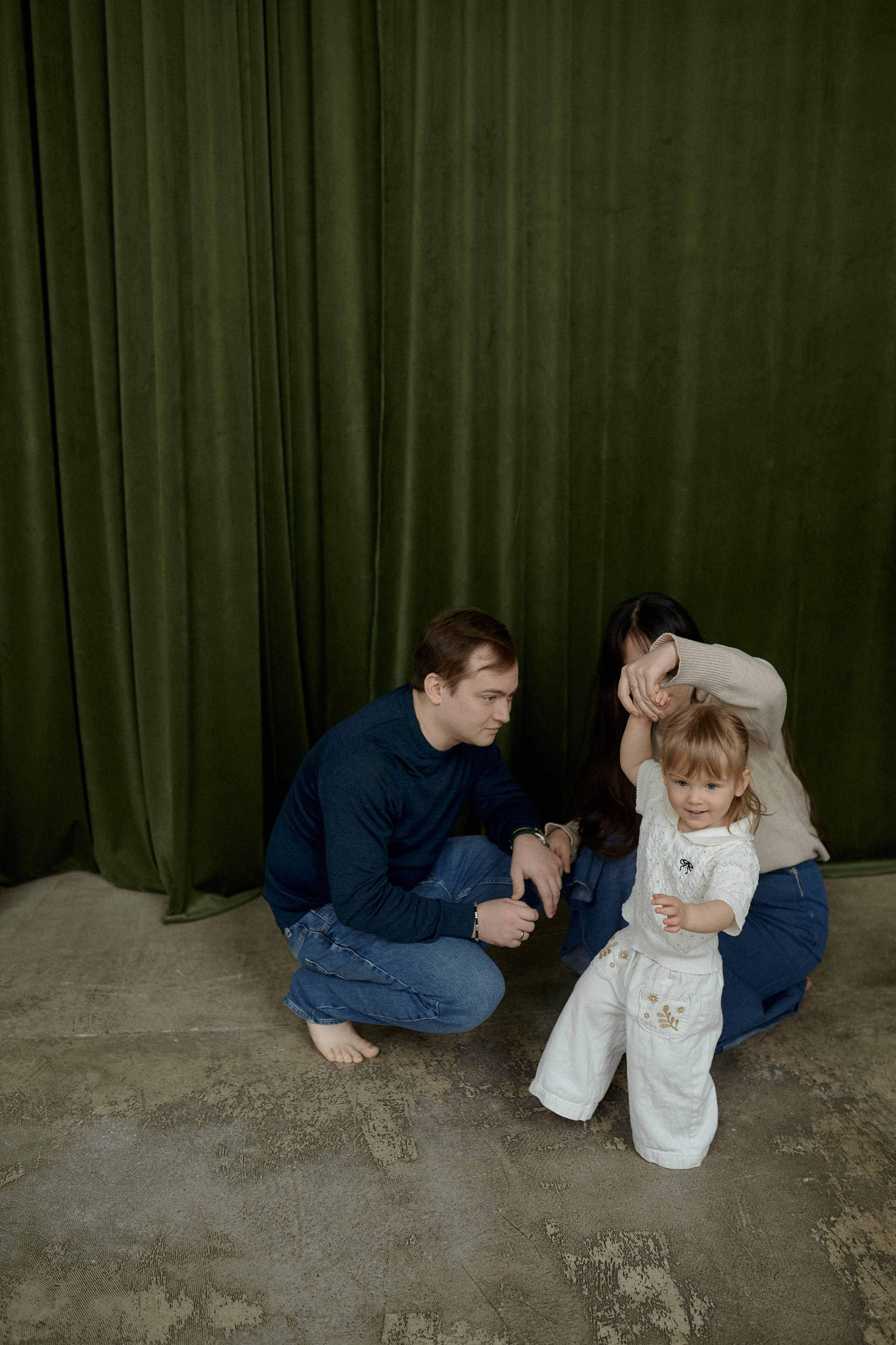 Илья, Ирина и Ева. Семейный и свадебный lifestyle-фотограф в Москве Мария Петрова