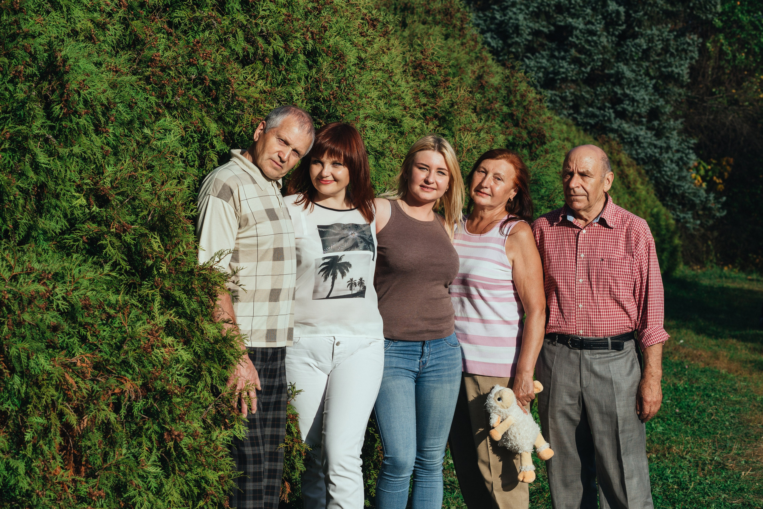 Большая дружная семья. Фотограф Вероника Кольтеева